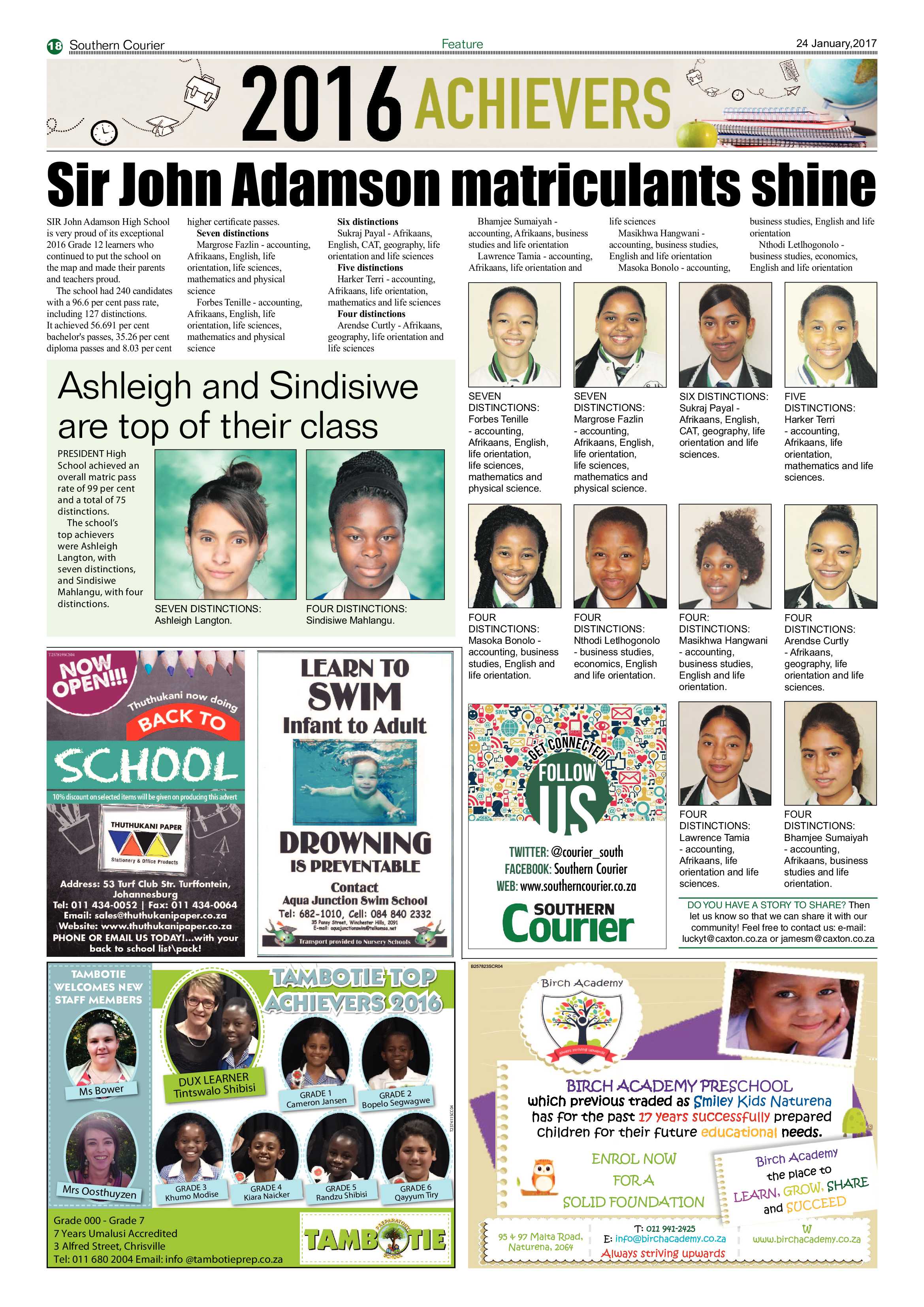 Southern Courier 24 January 2017 page 18