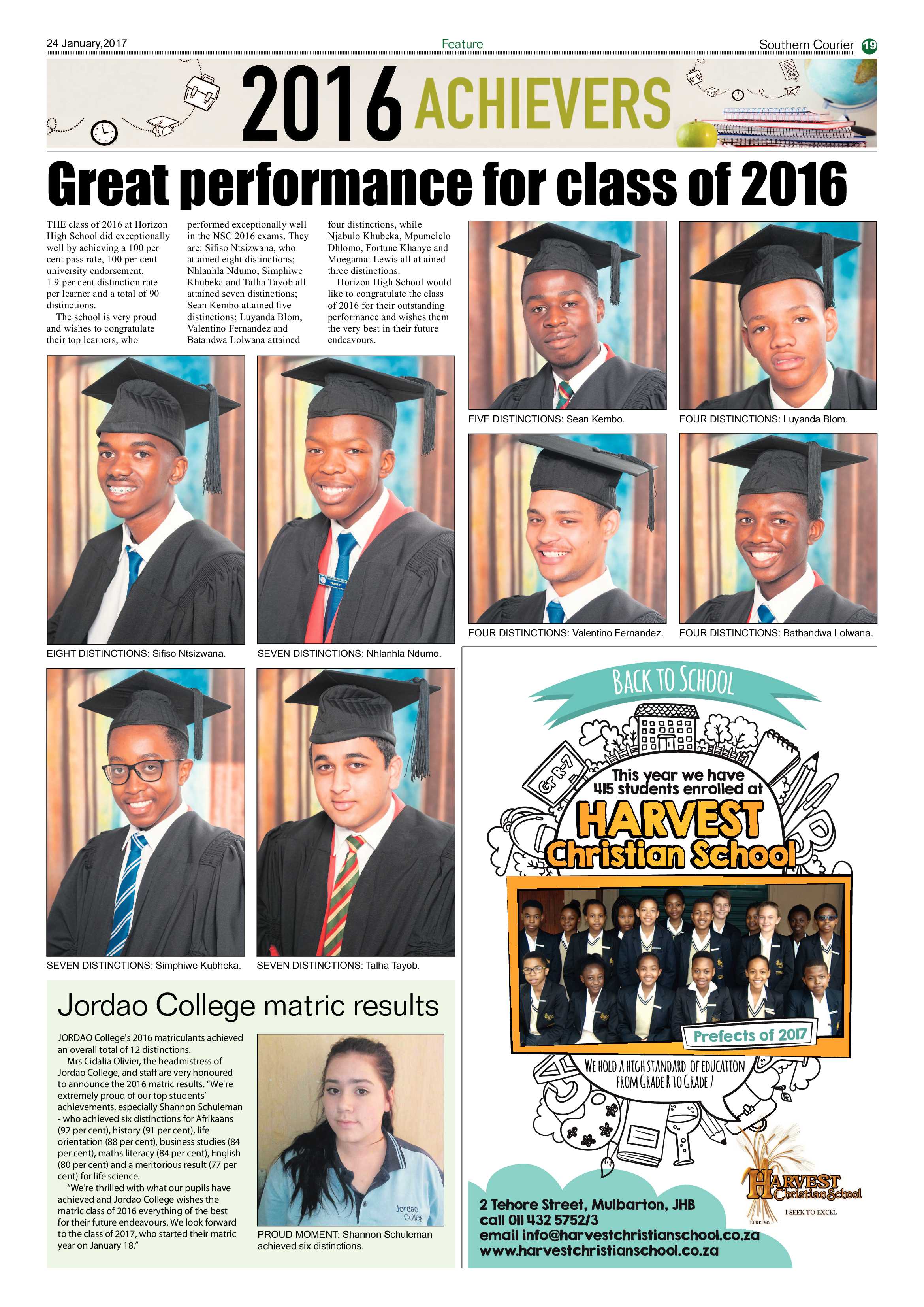 Southern Courier 24 January 2017 page 19
