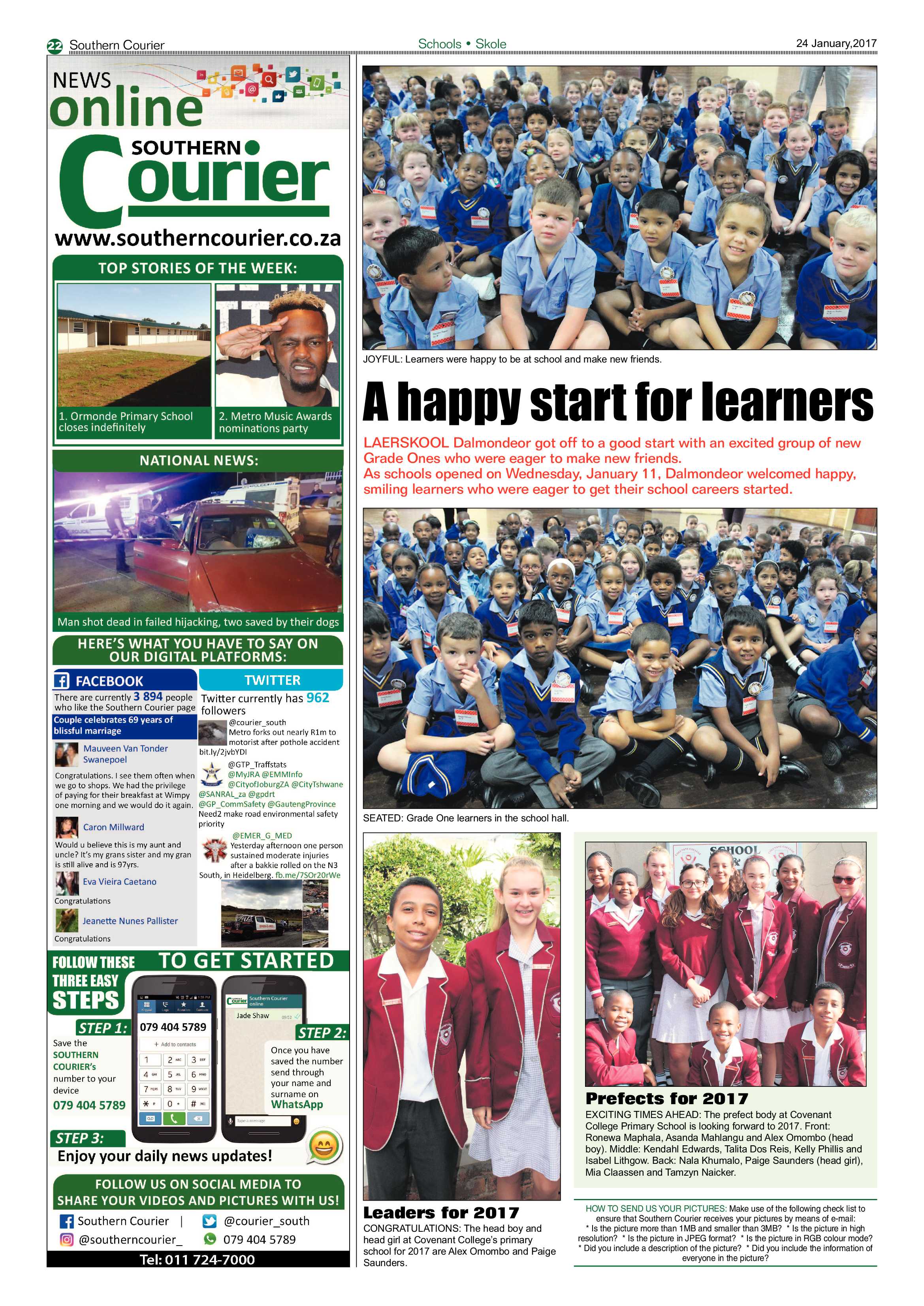 Southern Courier 24 January 2017 page 22