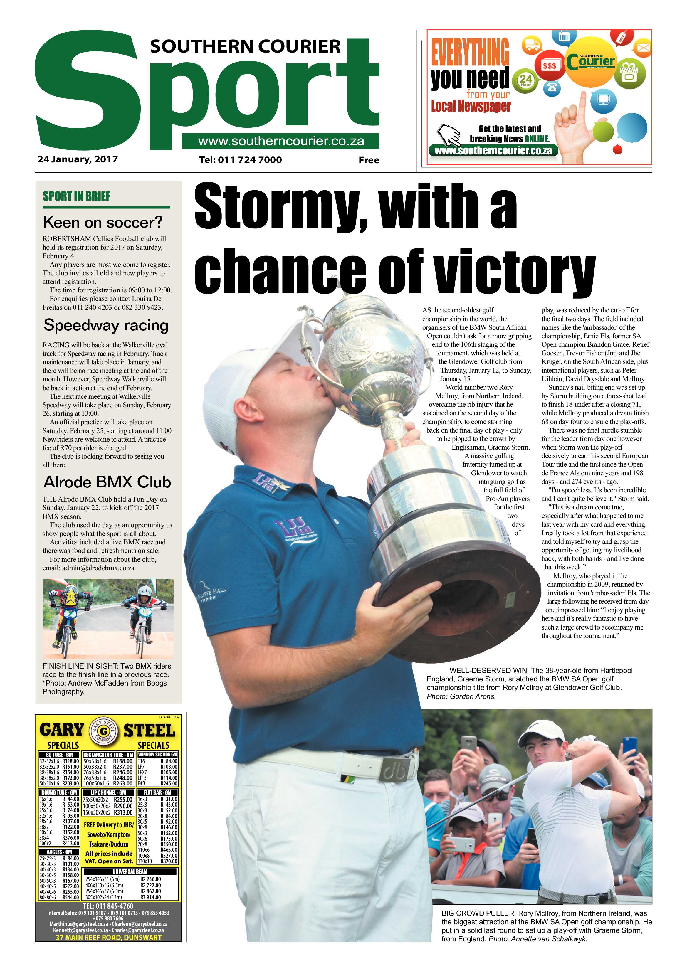 Southern Courier 24 January 2017 page 32