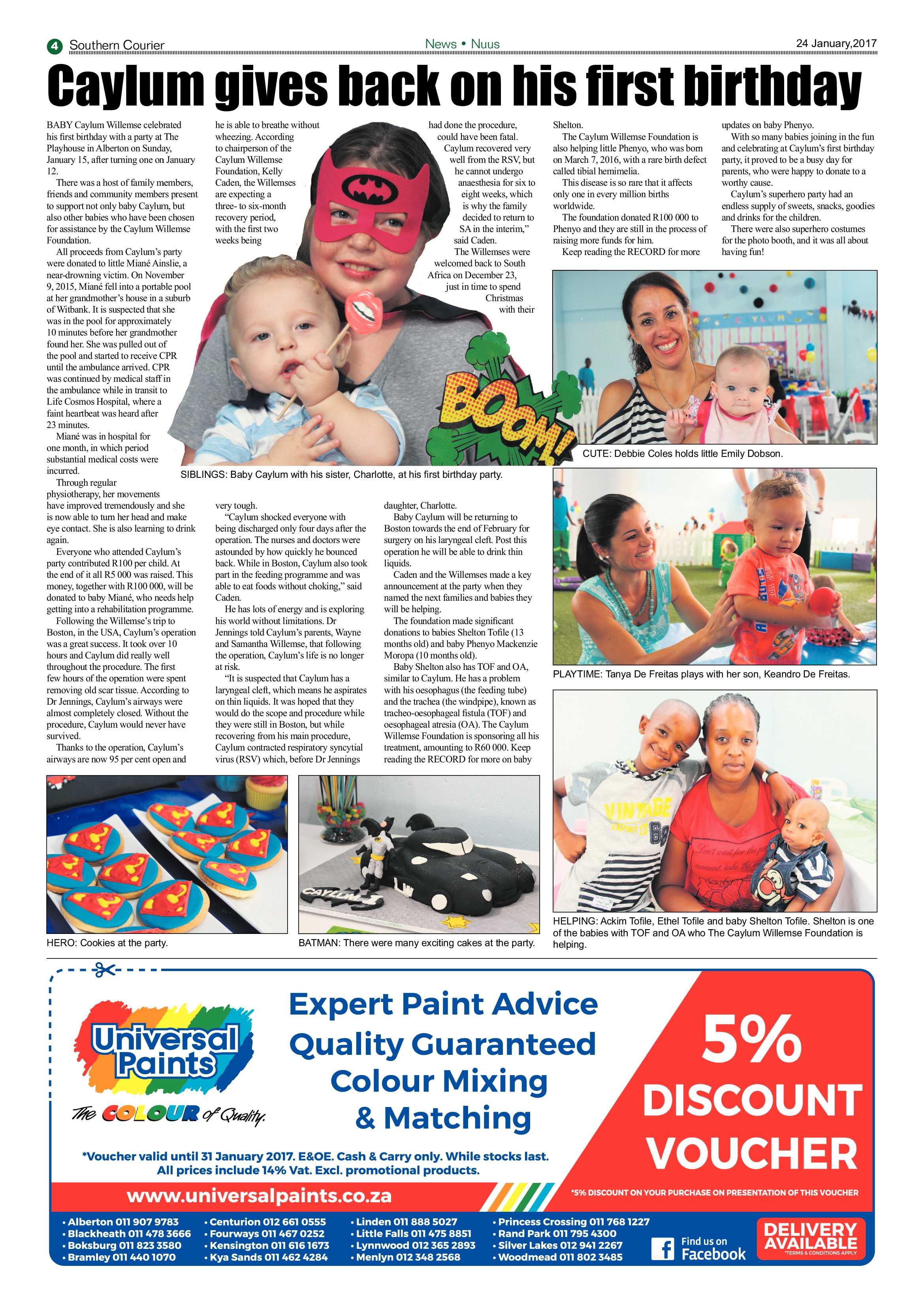 Southern Courier 24 January 2017 page 4