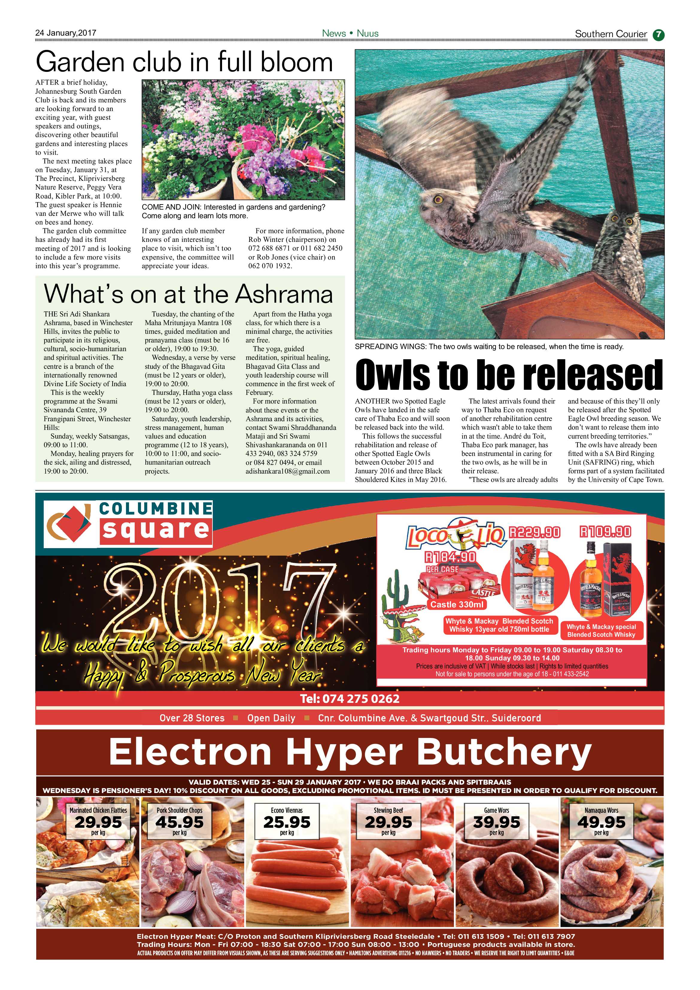 Southern Courier 24 January 2017 page 7