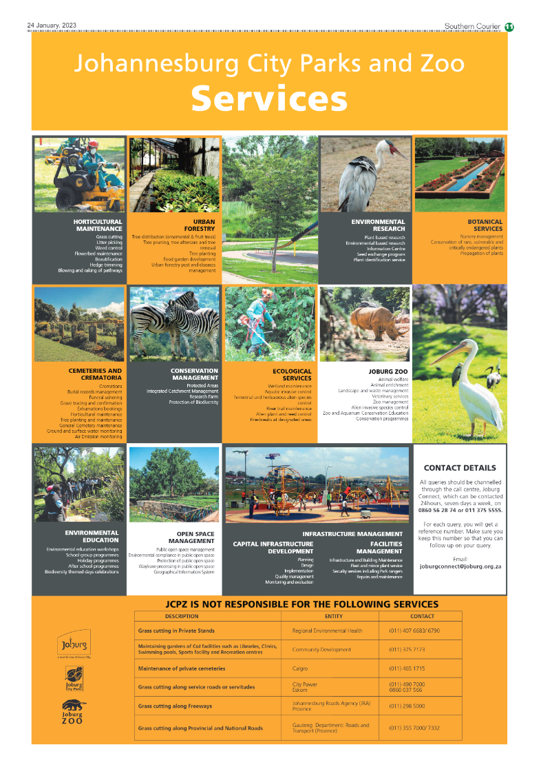 Southern Courier 24 January 2023 page 13
