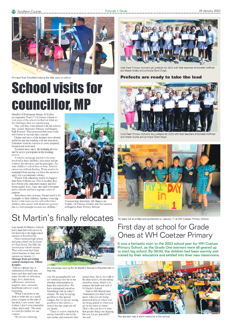 Southern Courier 24 January 2023 page 14