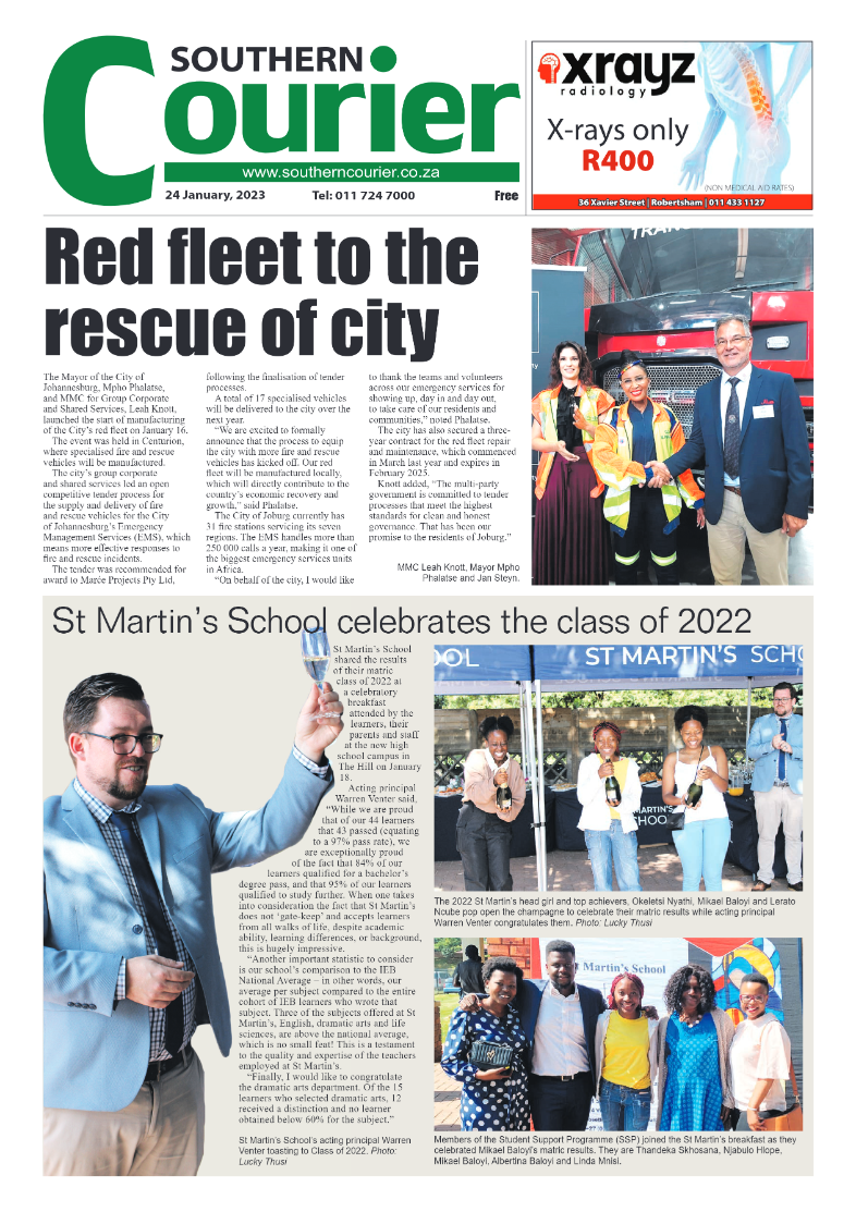 Southern Courier 24 January 2023 page 3