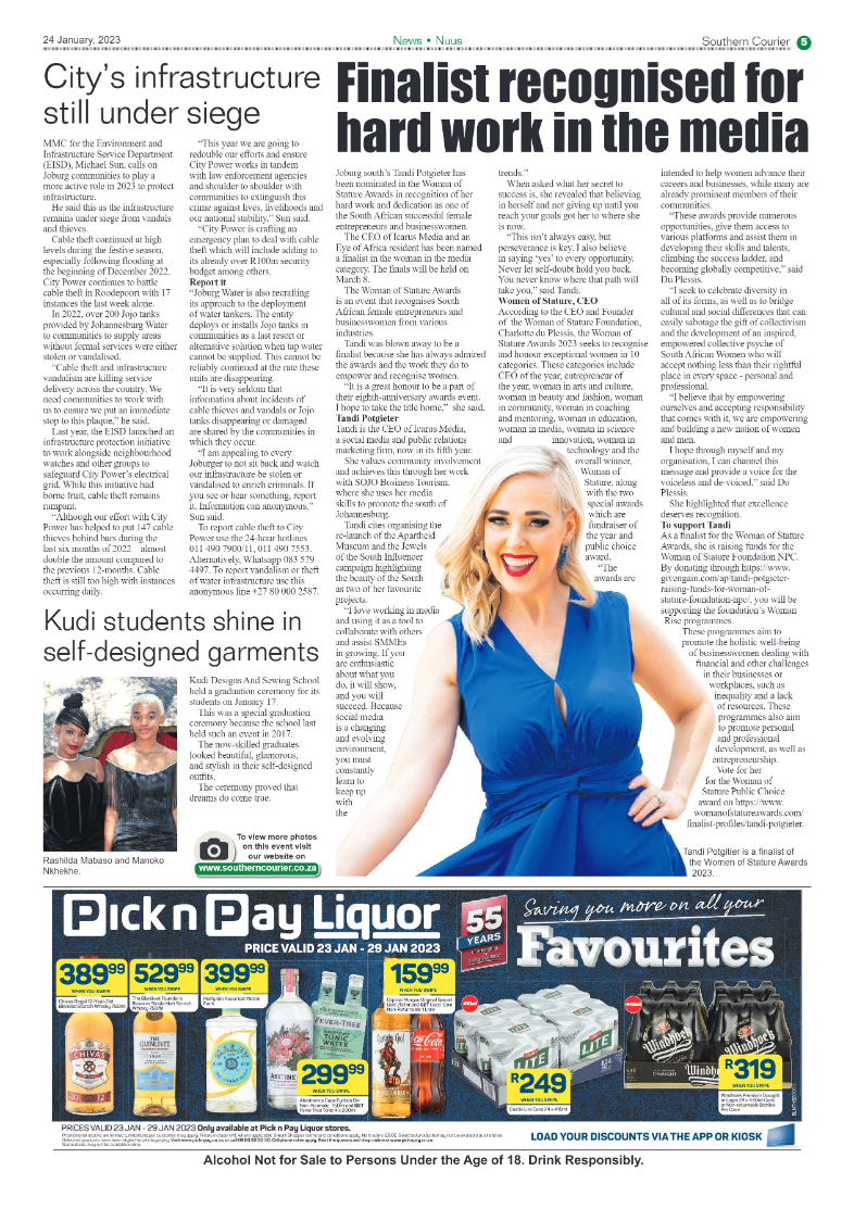 Southern Courier 24 January 2023 page 7