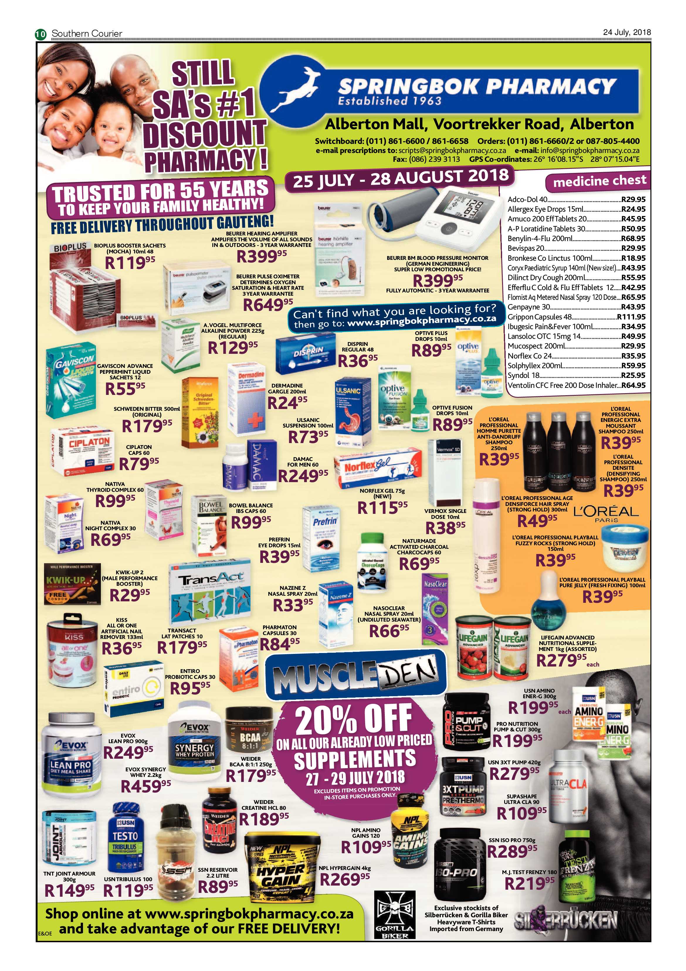 Southern Courier 24 July 2018 page 10