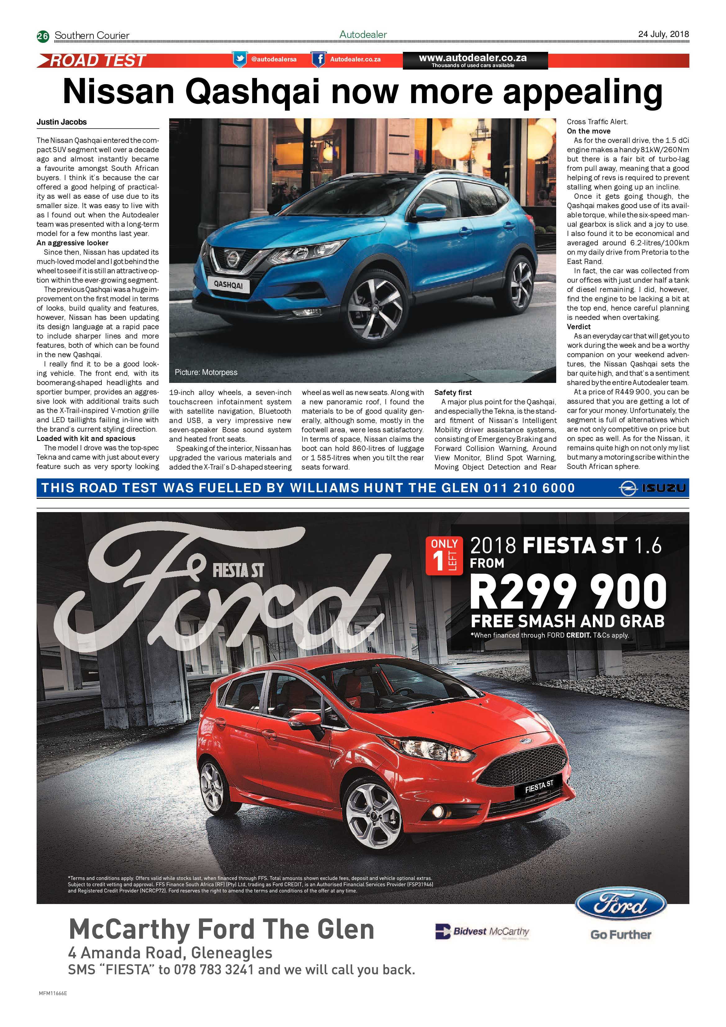 Southern Courier 24 July 2018 page 26
