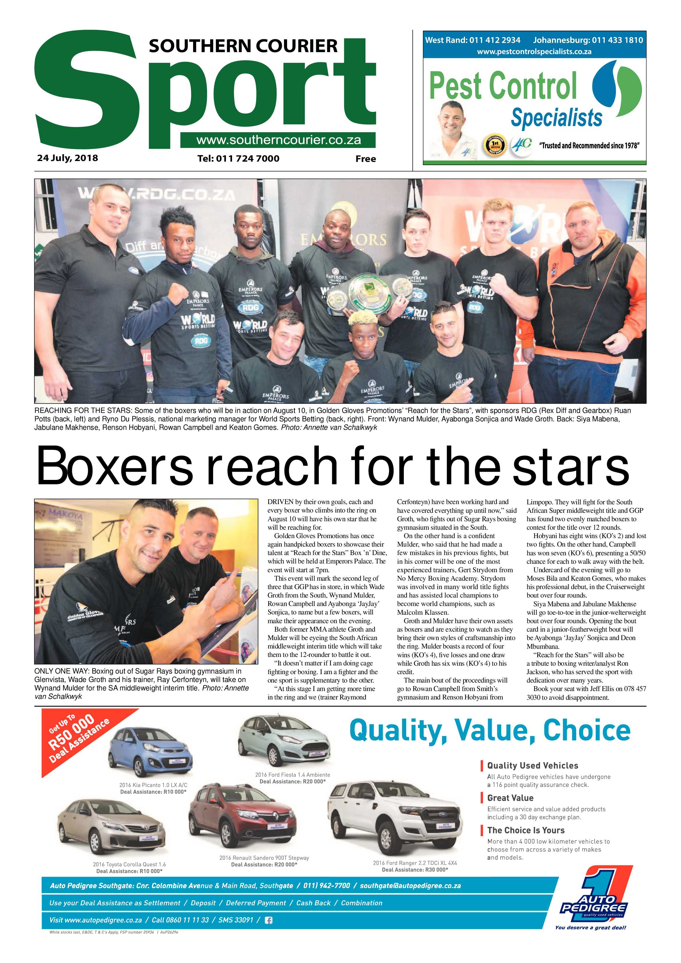 Southern Courier 24 July 2018 page 32