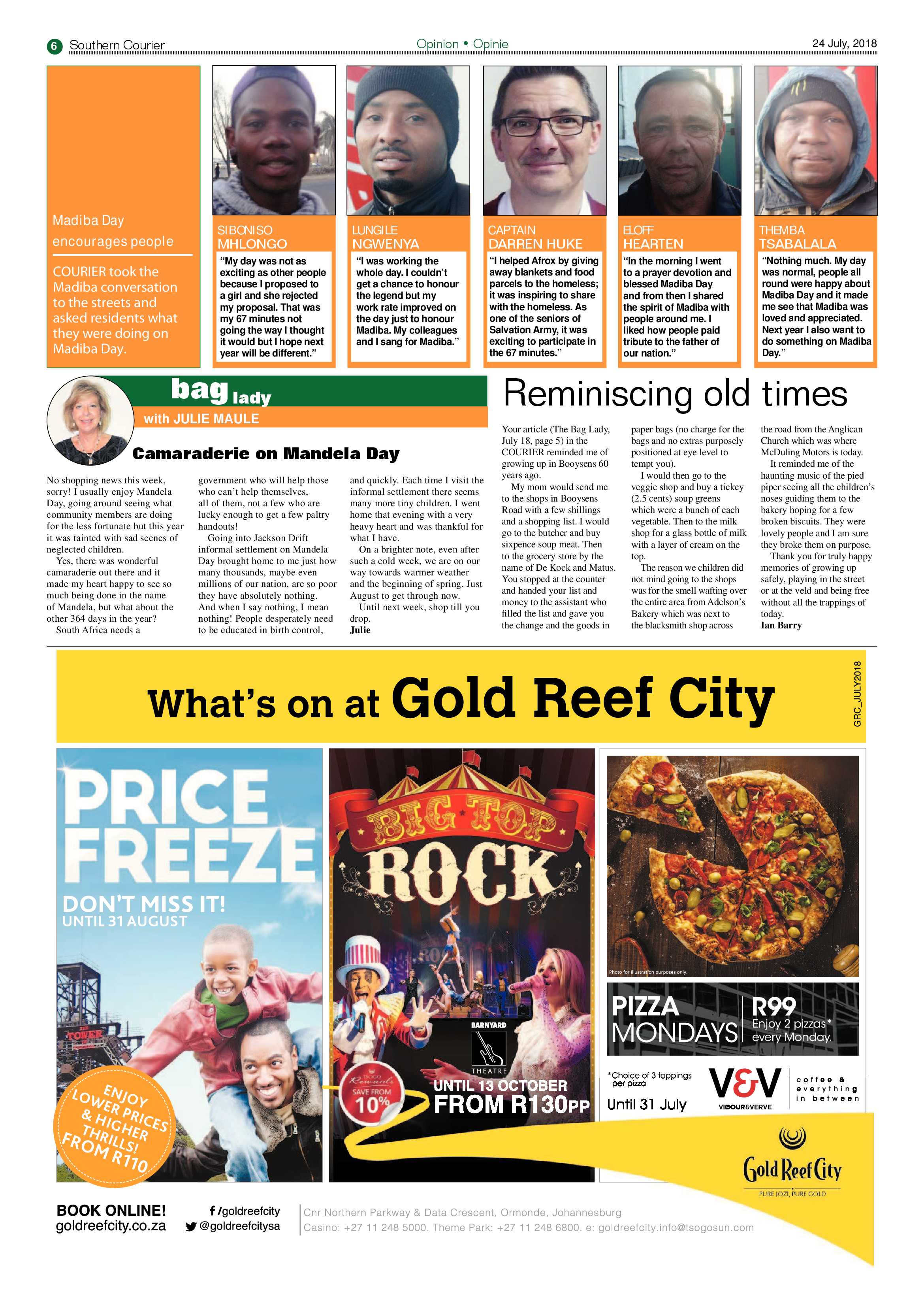 Southern Courier 24 July 2018 page 6