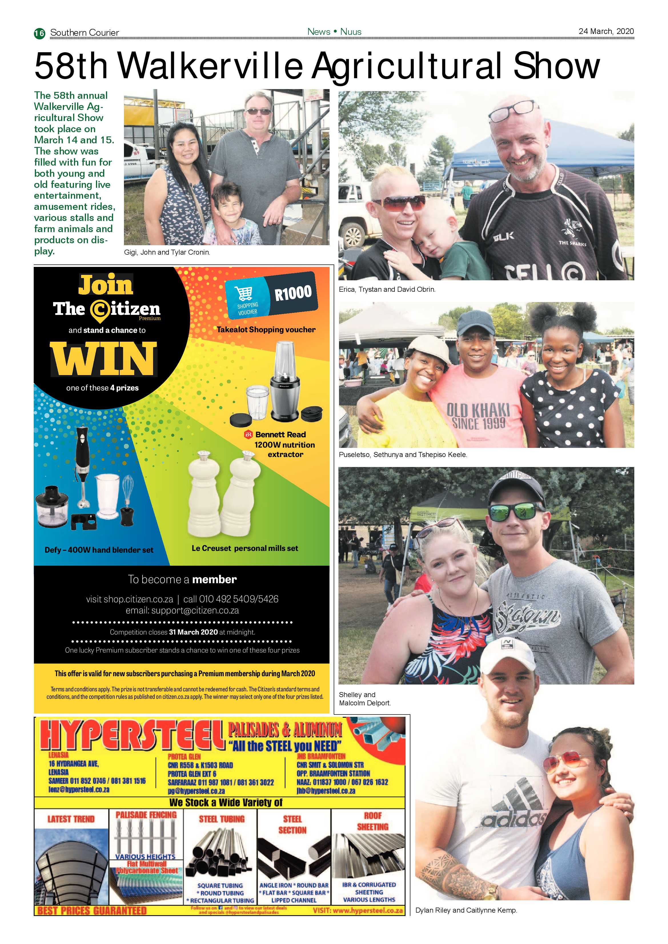 Southern Courier 24 March 2020 page 16