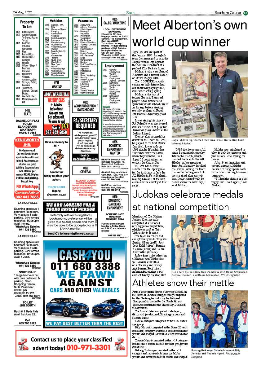 Southern Courier 24 May 2022 page 17