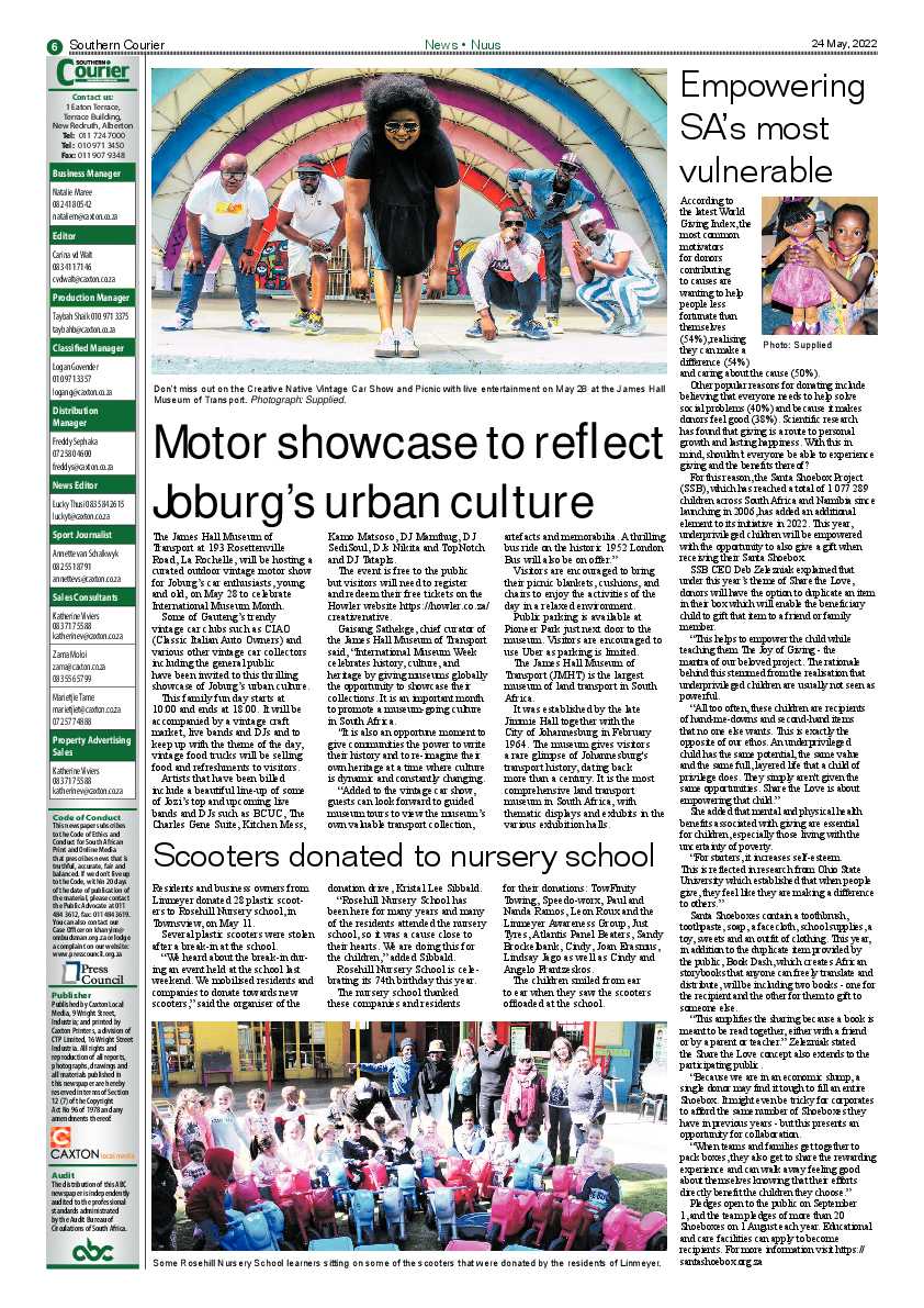 Southern Courier 24 May 2022 page 8