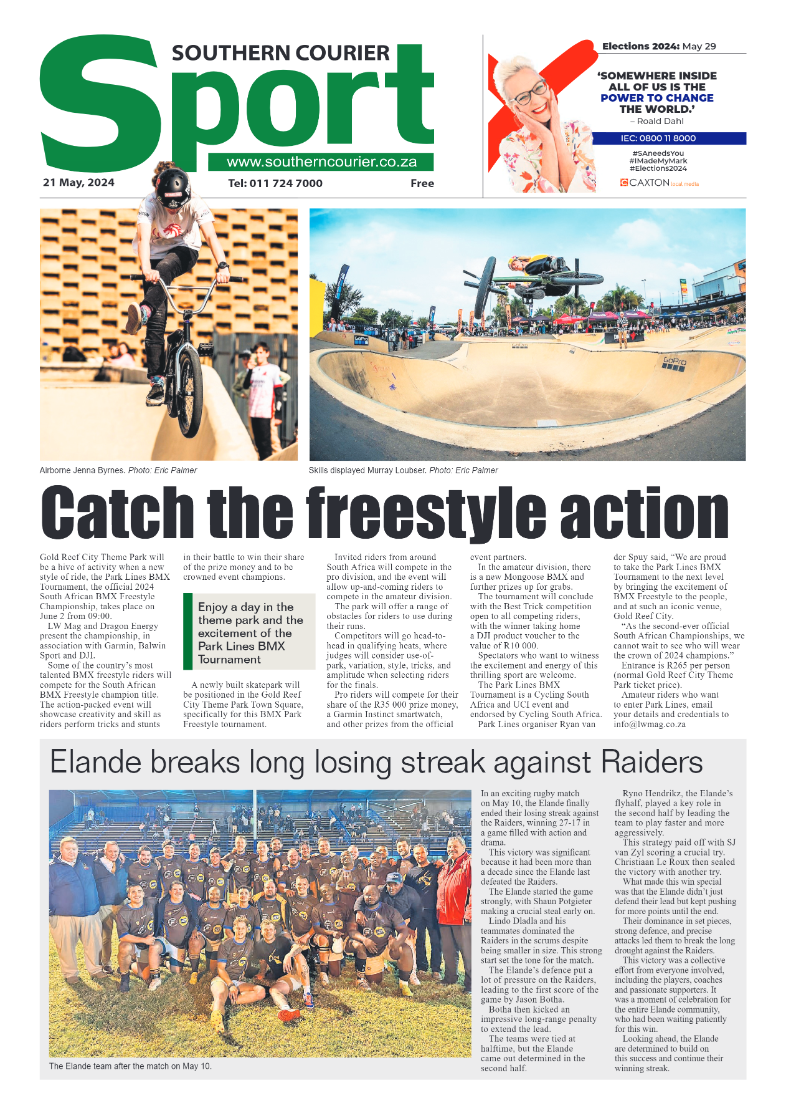 Southern Courier 24 May 2024 page 12