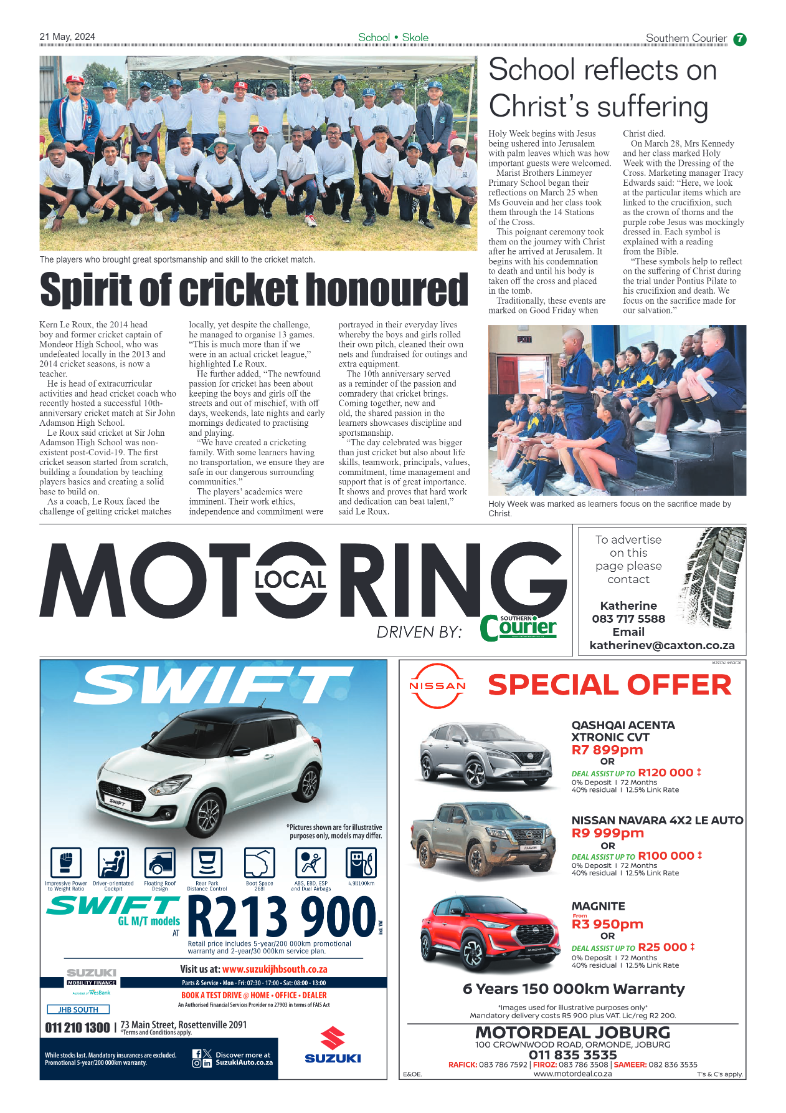 Southern Courier 24 May 2024 page 9