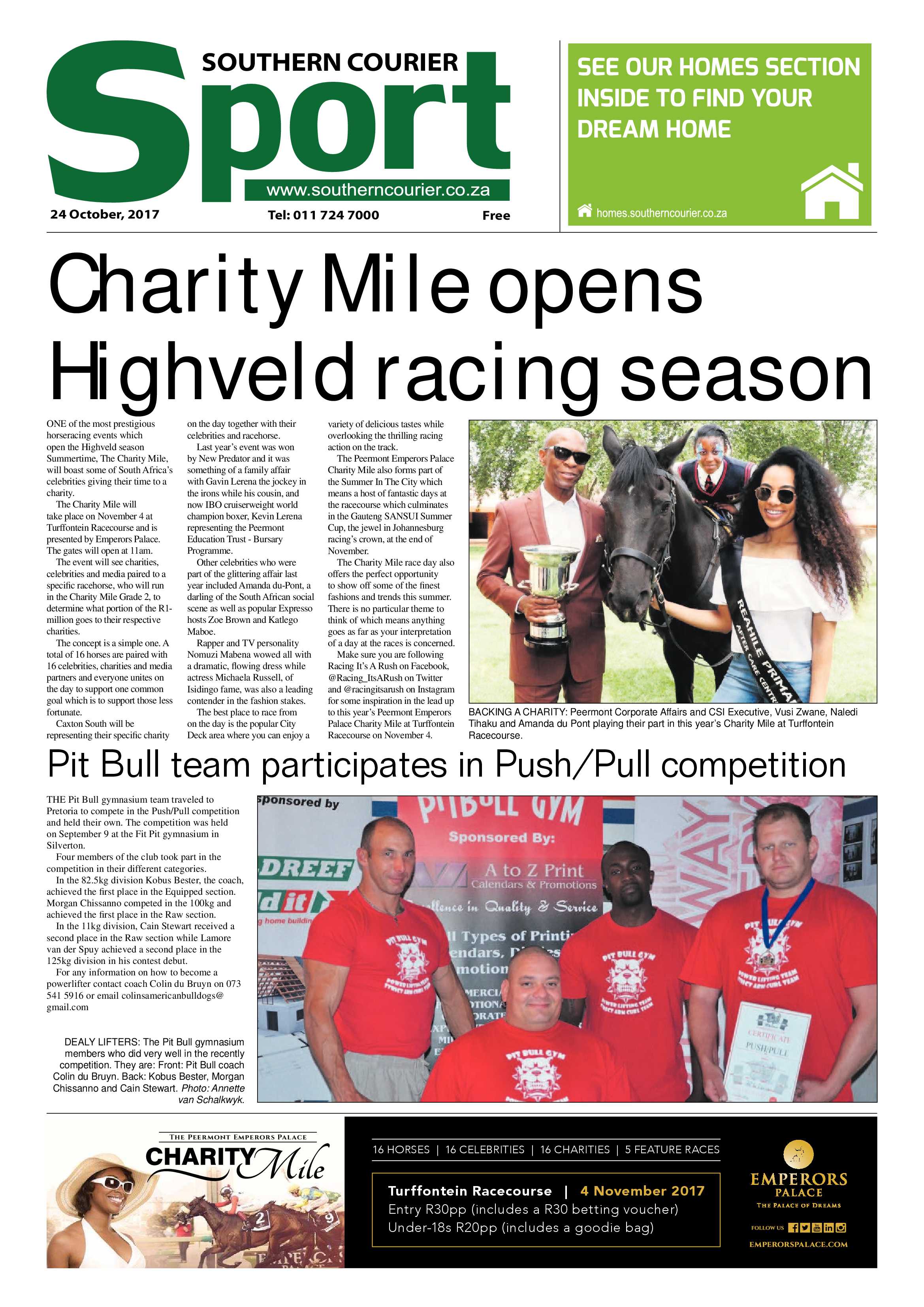 Southern Courier 24 October 2017 page 24