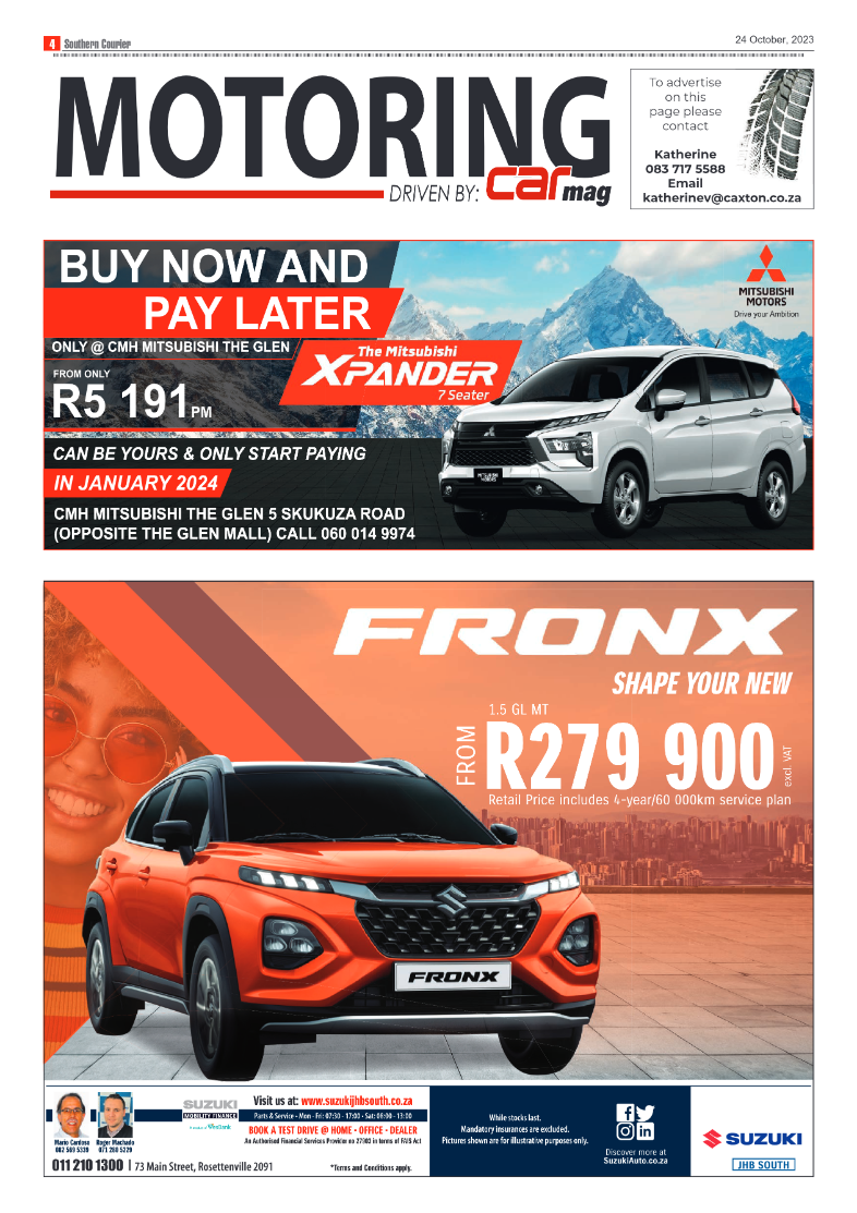 Southern Courier 24 October 2023 page 4