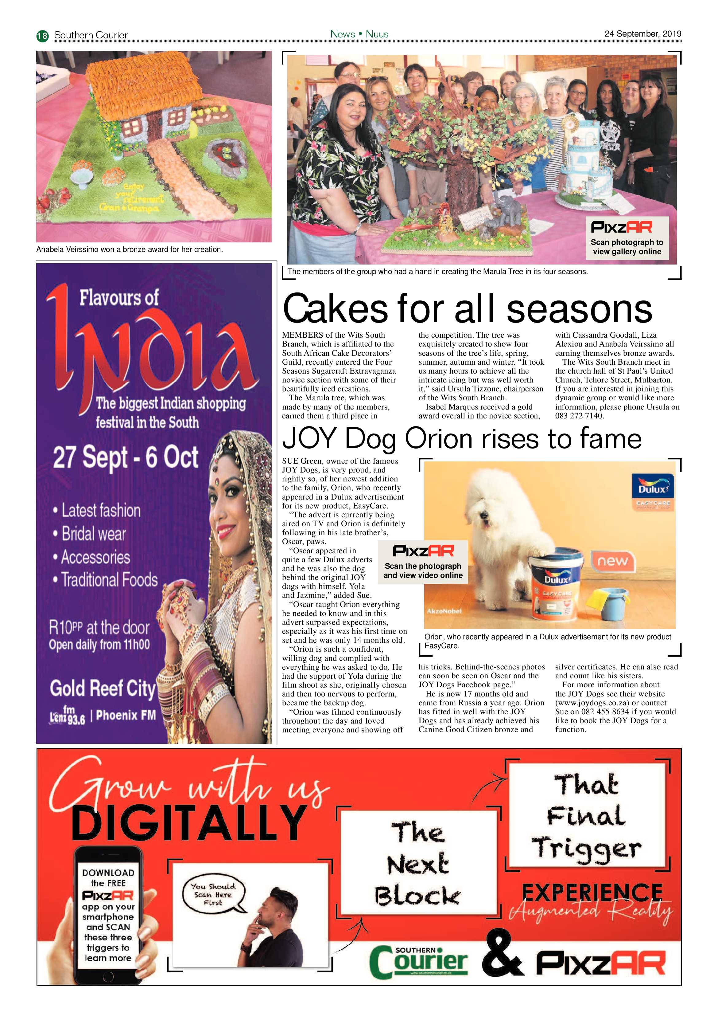 Southern Courier 24 September 2019 page 18