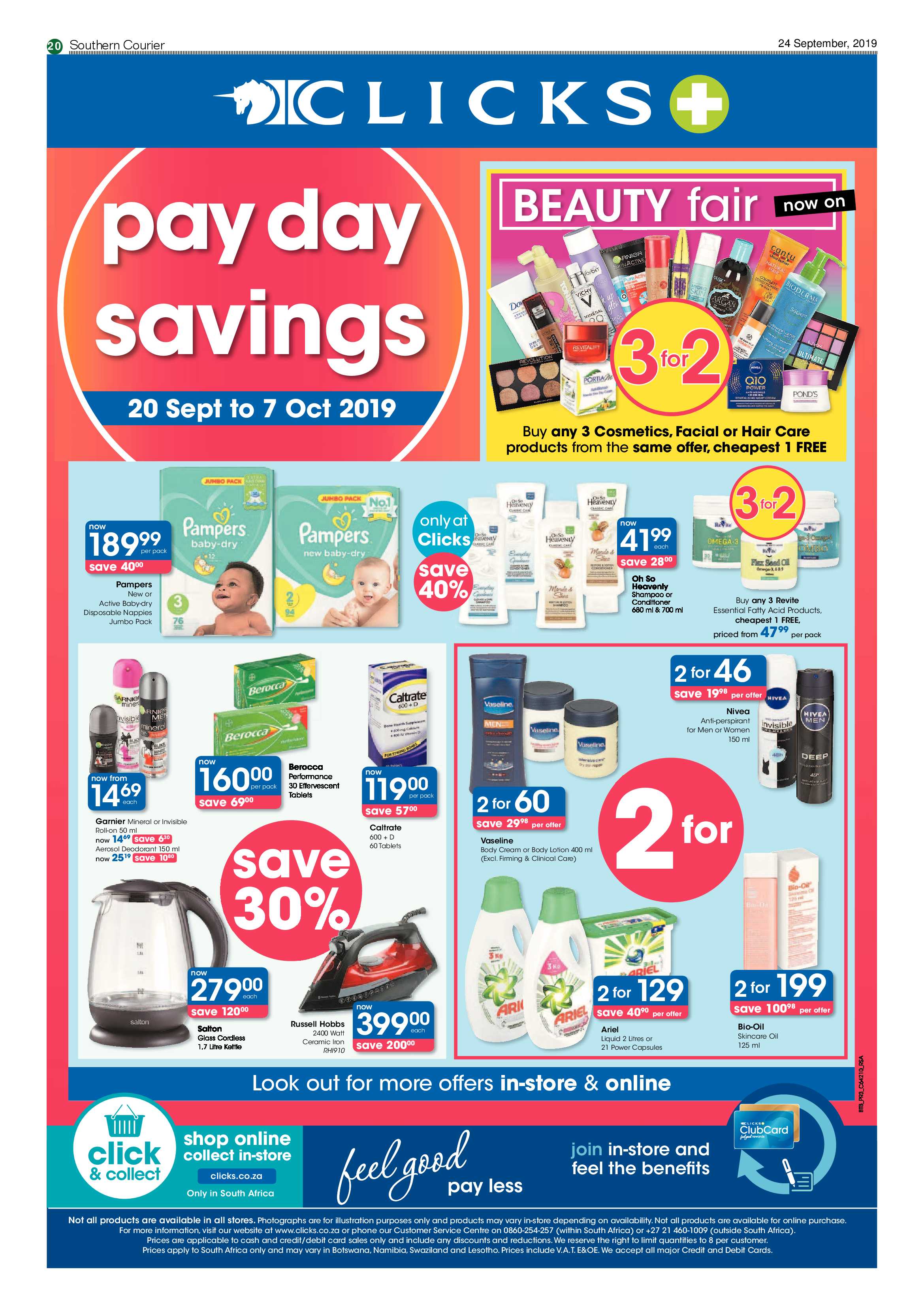 Southern Courier 24 September 2019 page 20