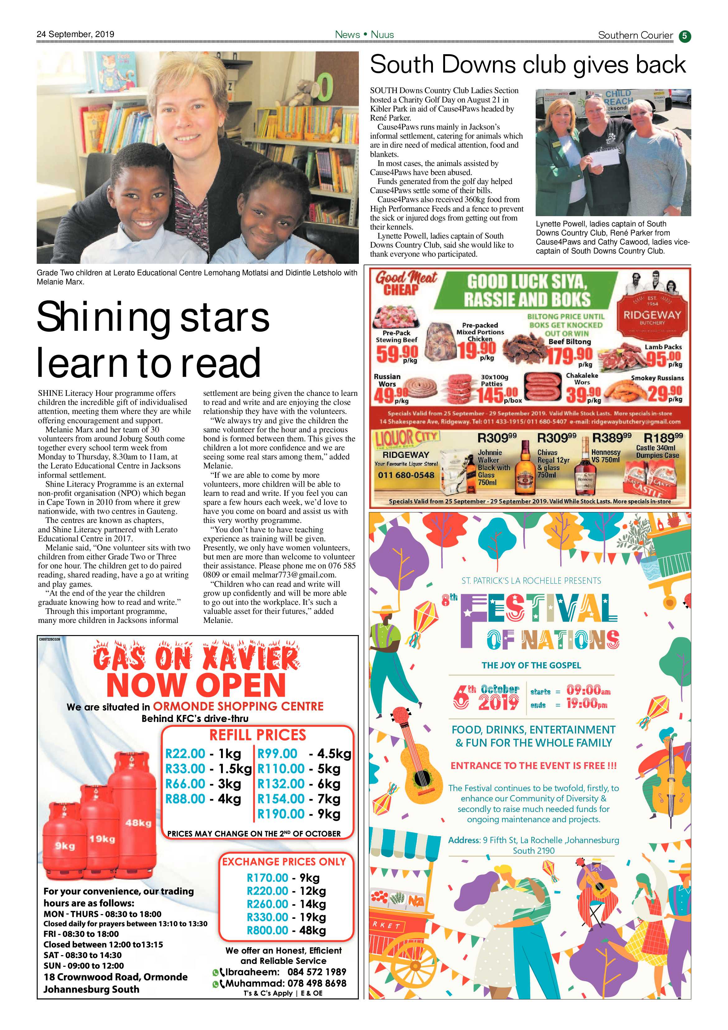 Southern Courier 24 September 2019 page 5
