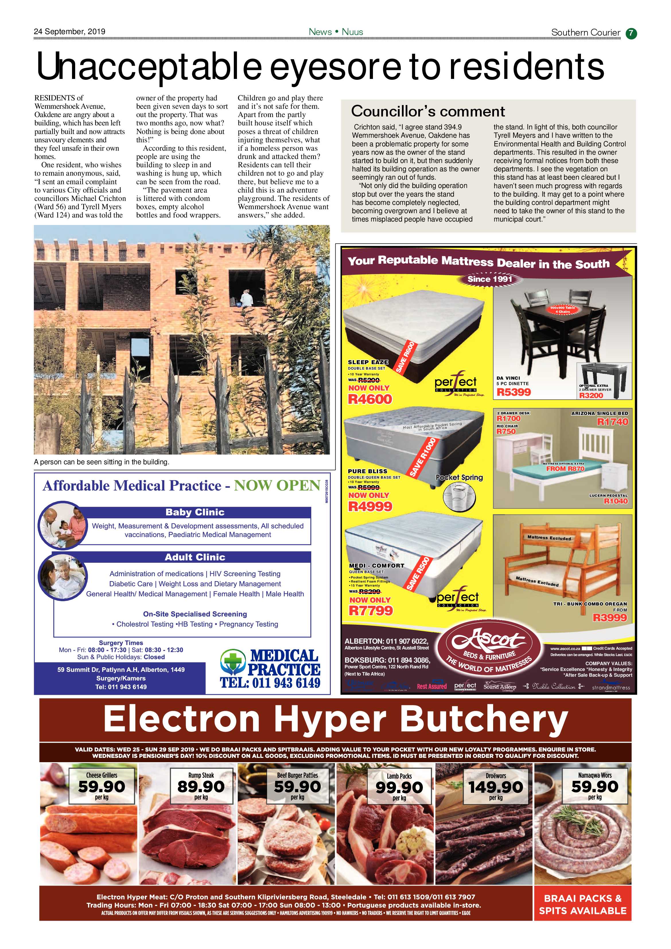 Southern Courier 24 September 2019 page 7