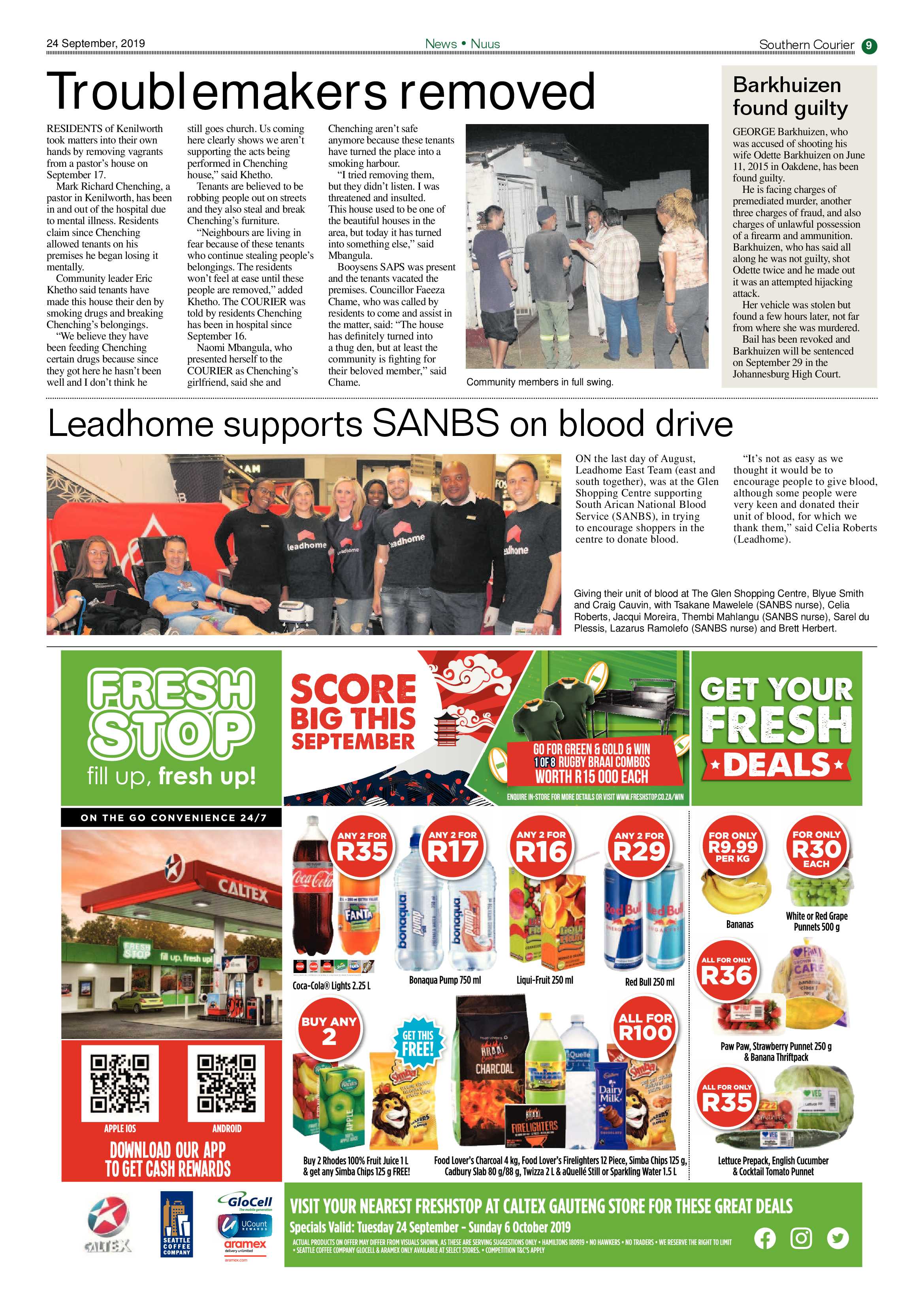 Southern Courier 24 September 2019 page 9