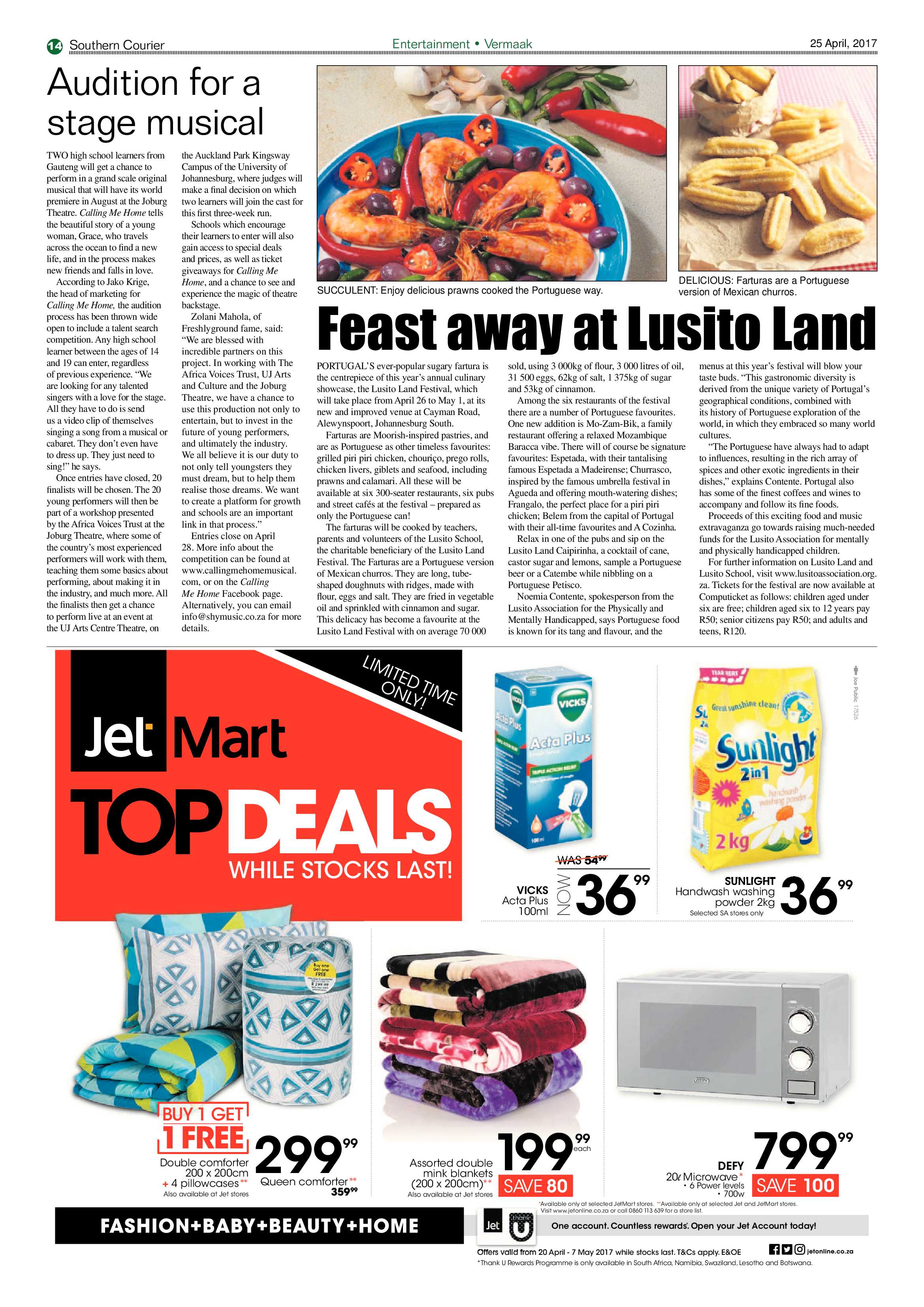 Southern Courier 25 April 2017 page 14