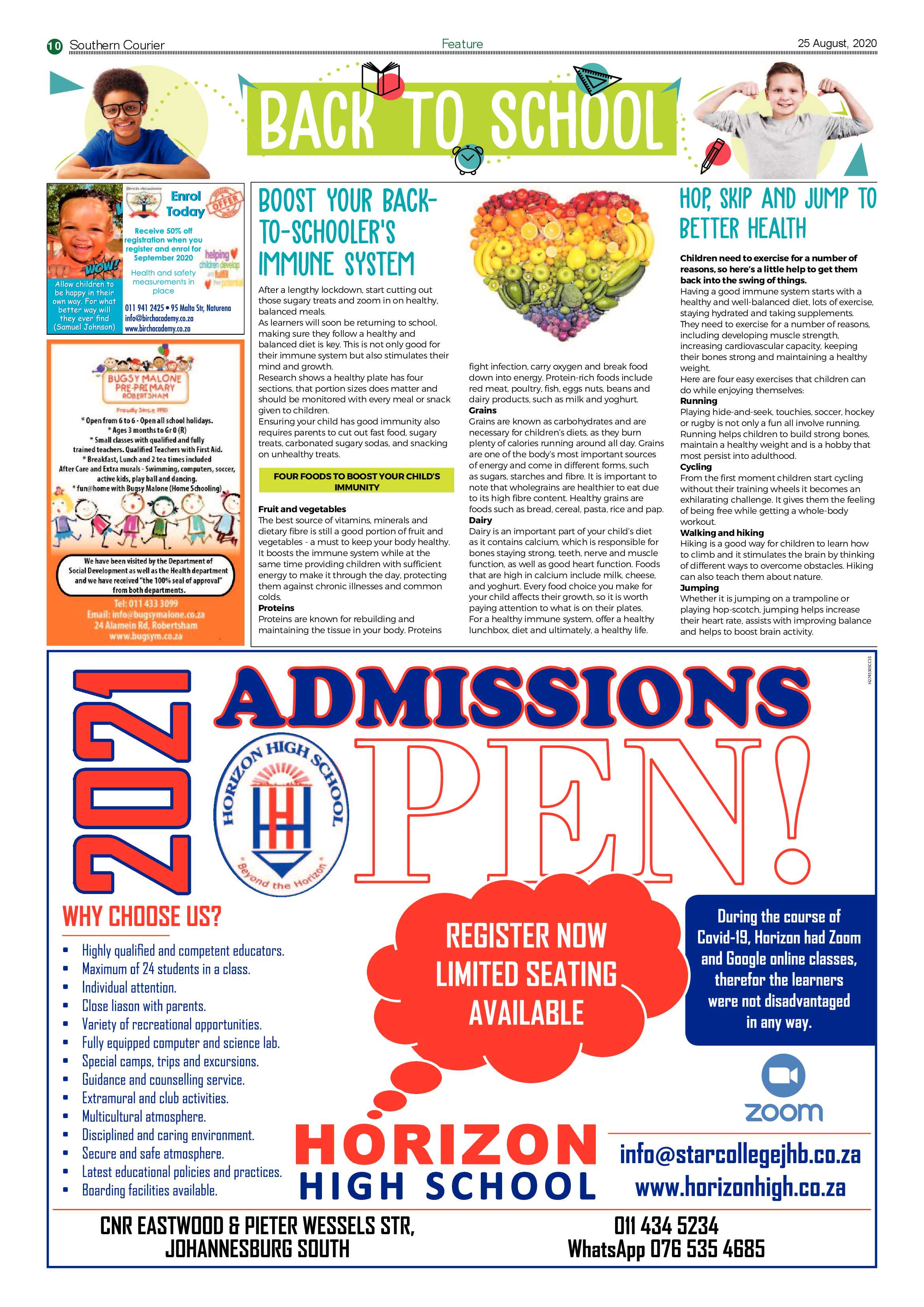 Southern Courier 25 August 2020 page 10