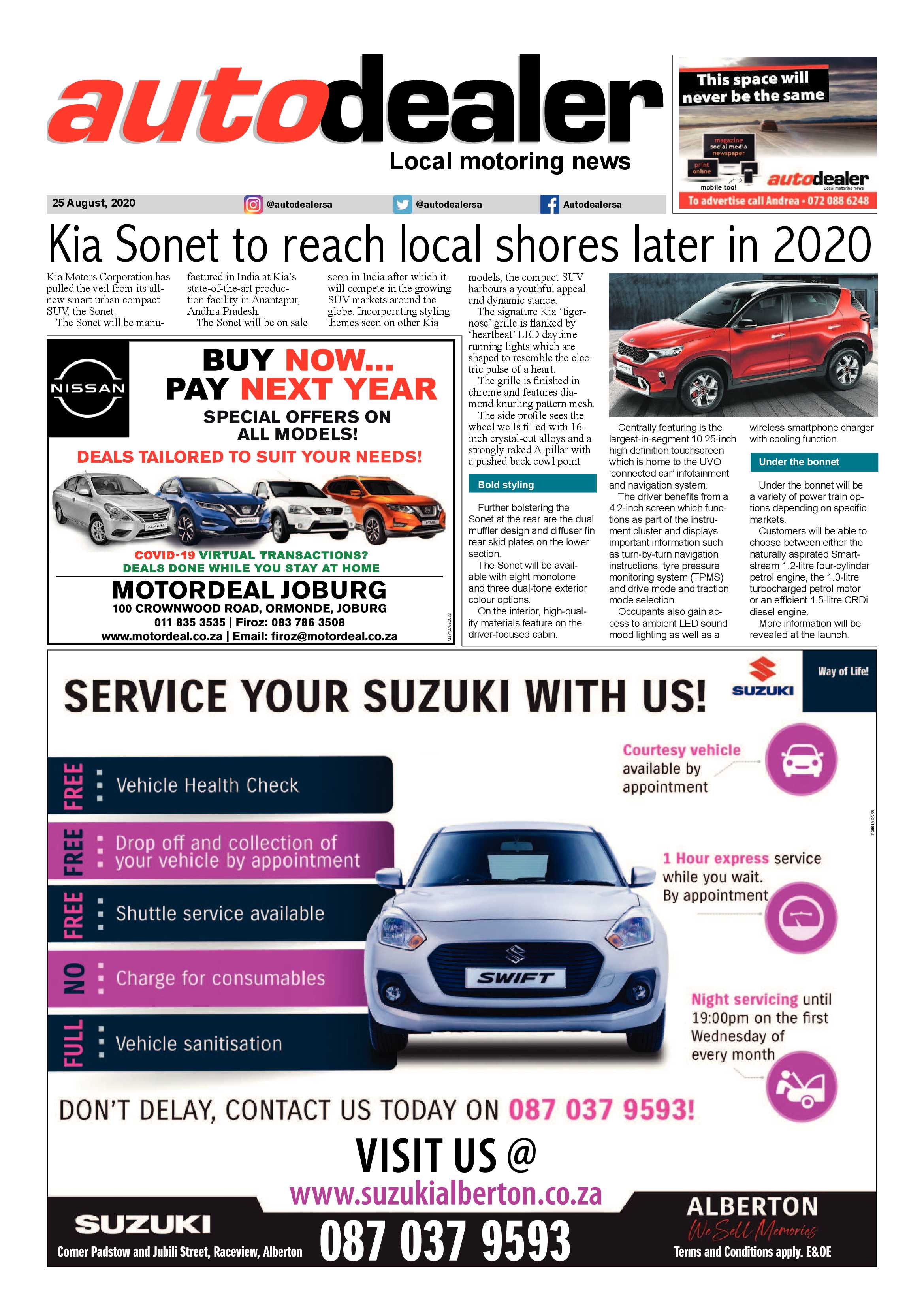 Southern Courier 25 August 2020 page 12