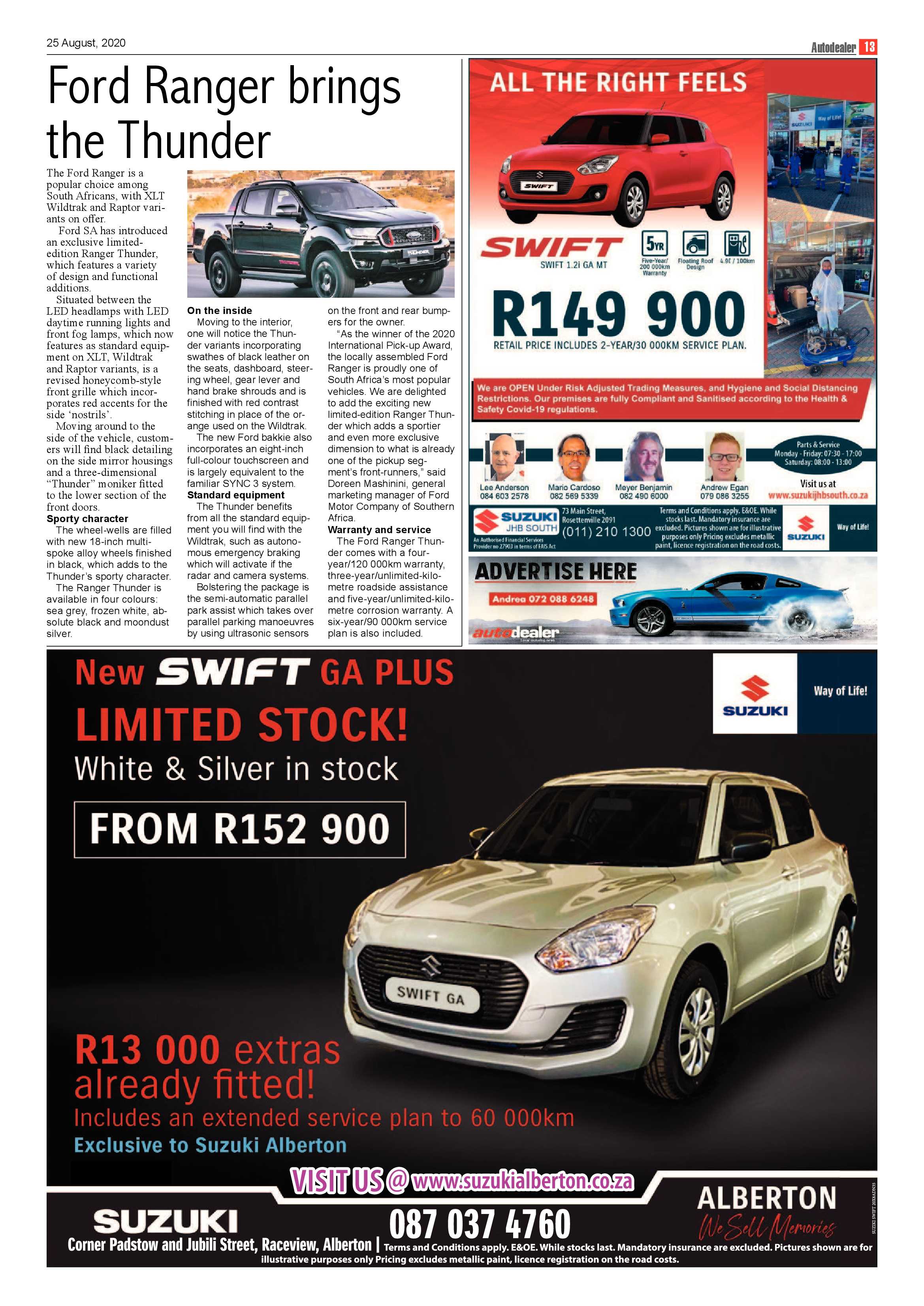Southern Courier 25 August 2020 page 13