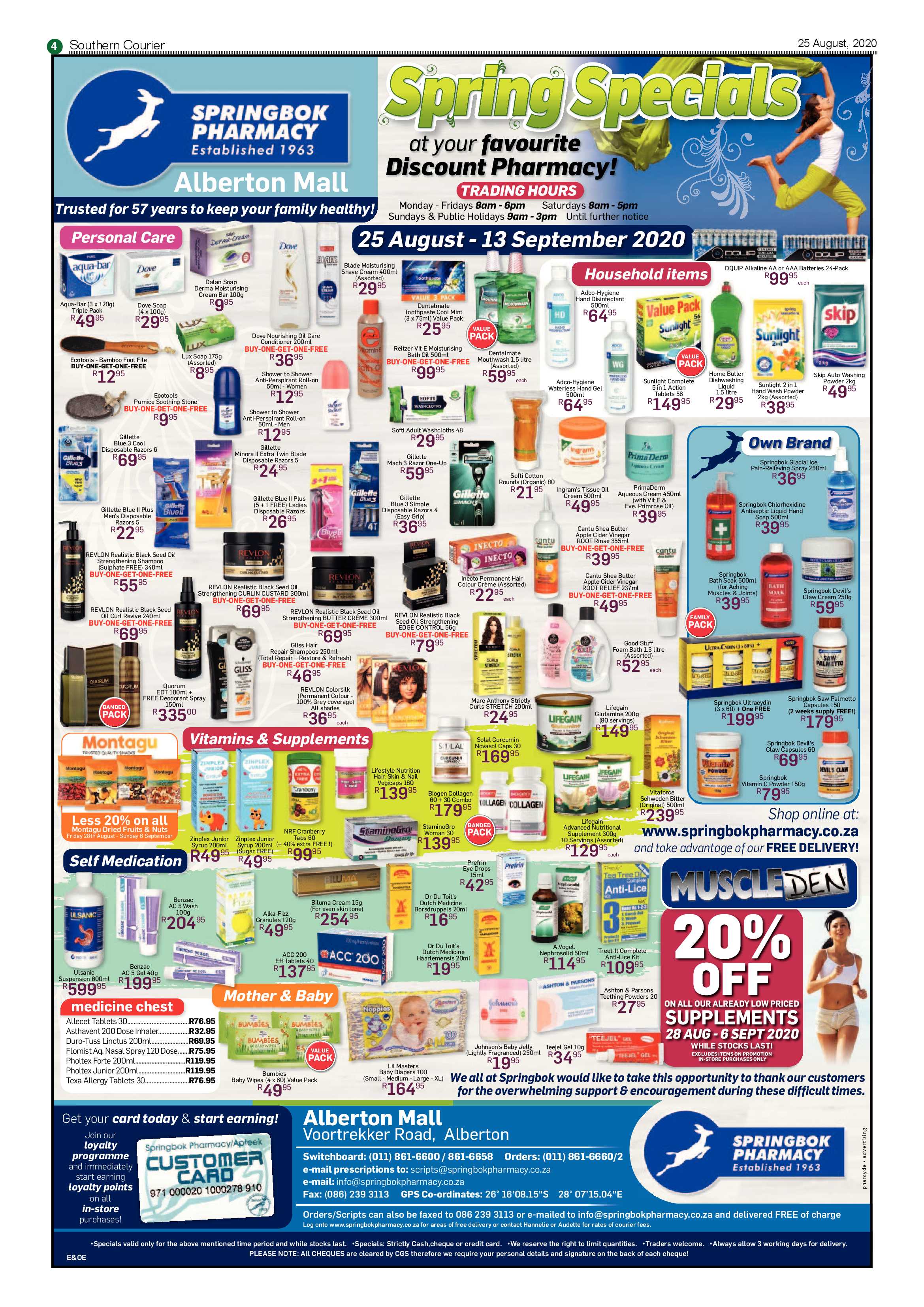 Southern Courier 25 August 2020 page 4