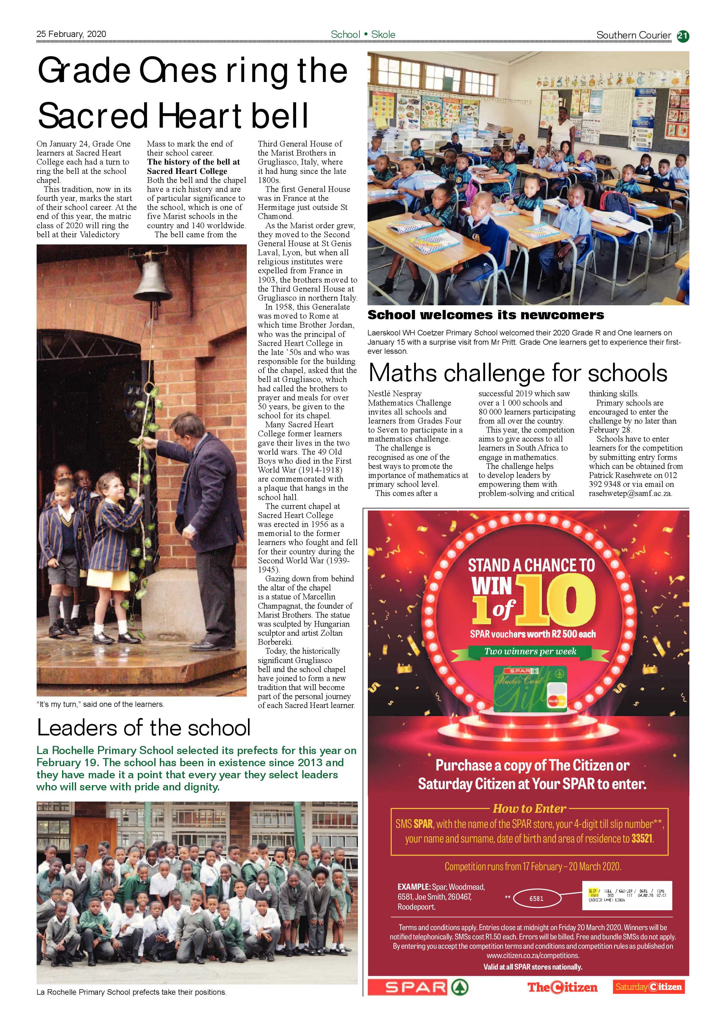 Southern Courier 25 February 2020 page 21