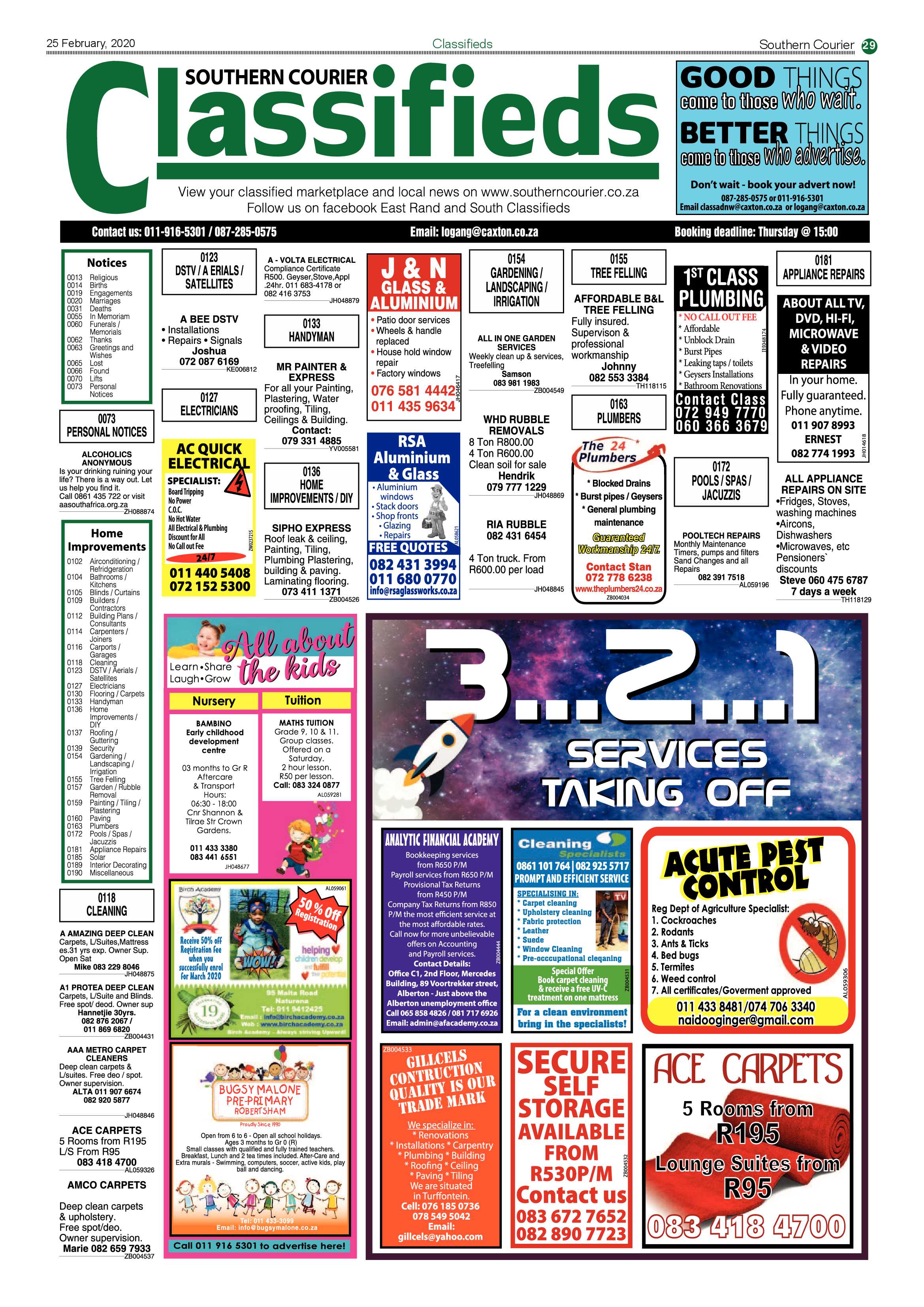 Southern Courier 25 February 2020 page 29