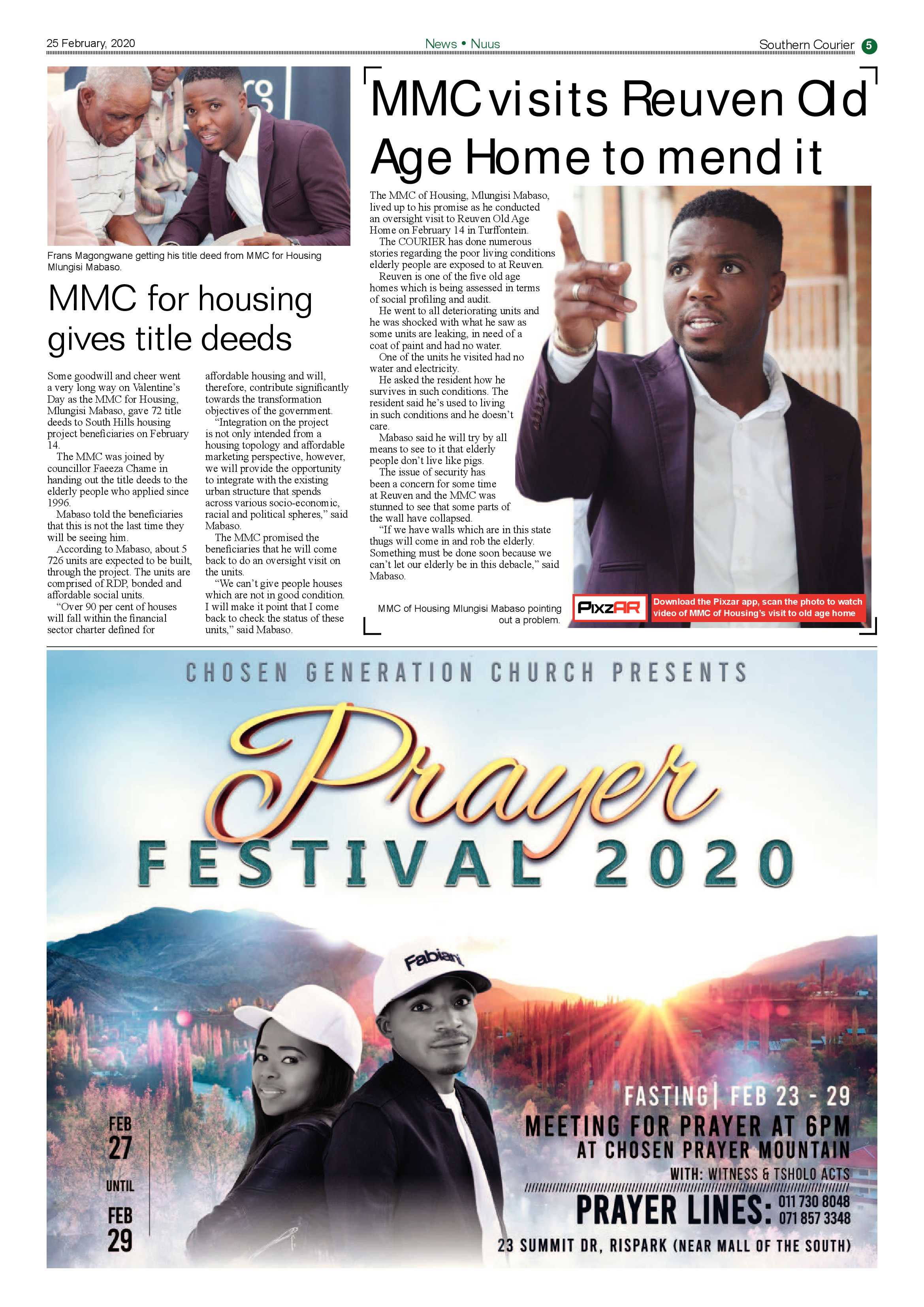Southern Courier 25 February 2020 page 5