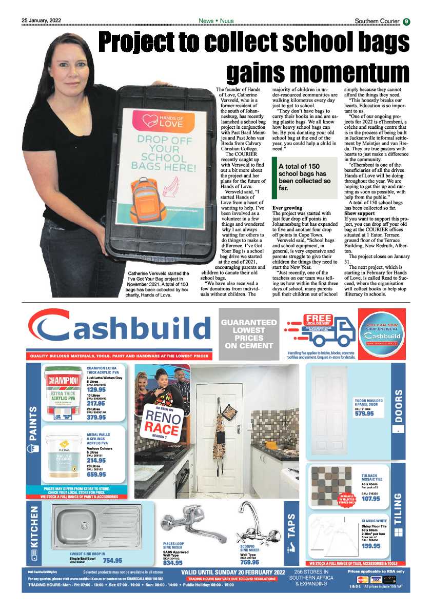 Southern Courier 25 January 2022 page 11