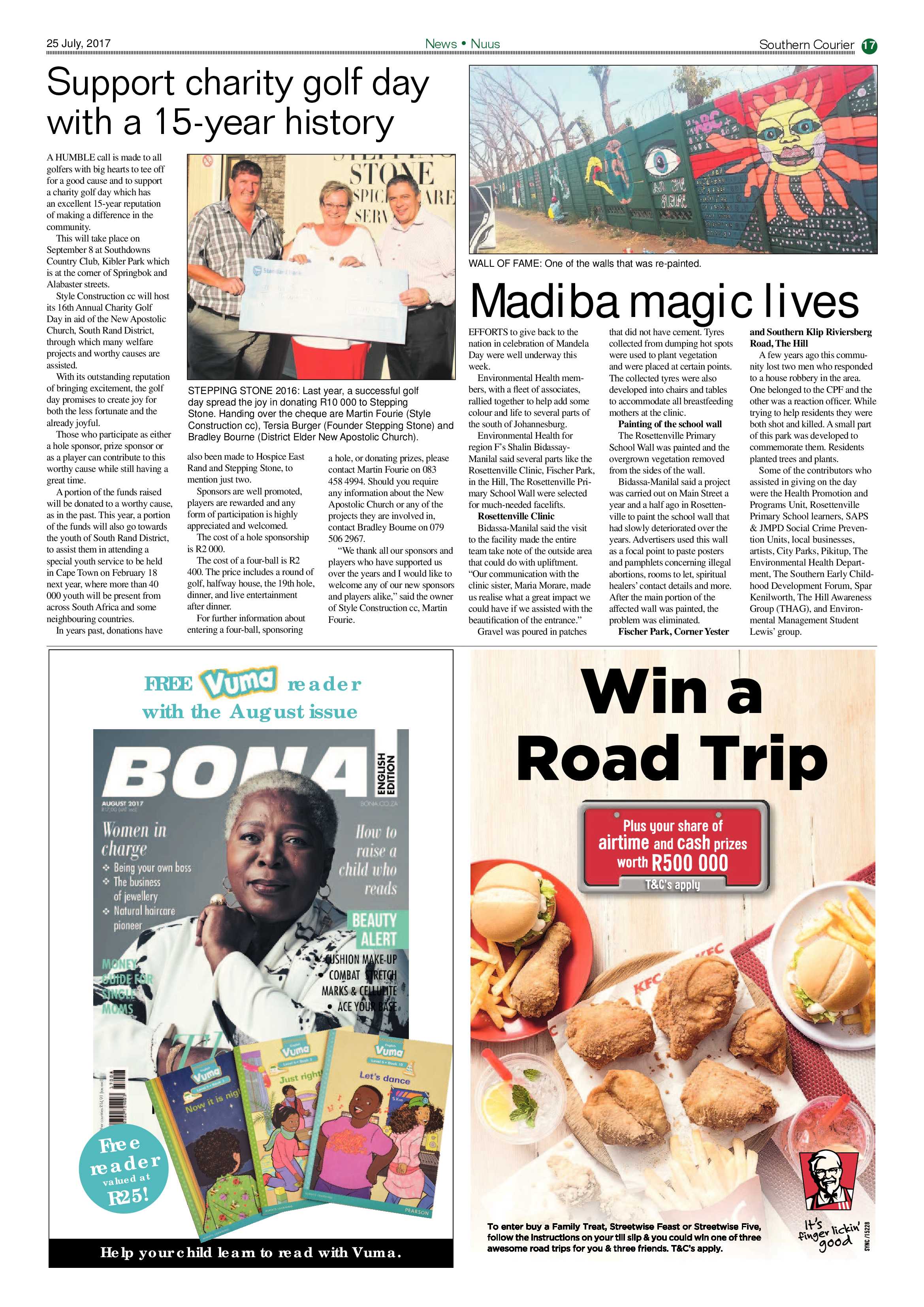 Southern Courier 25 July 2017 page 17