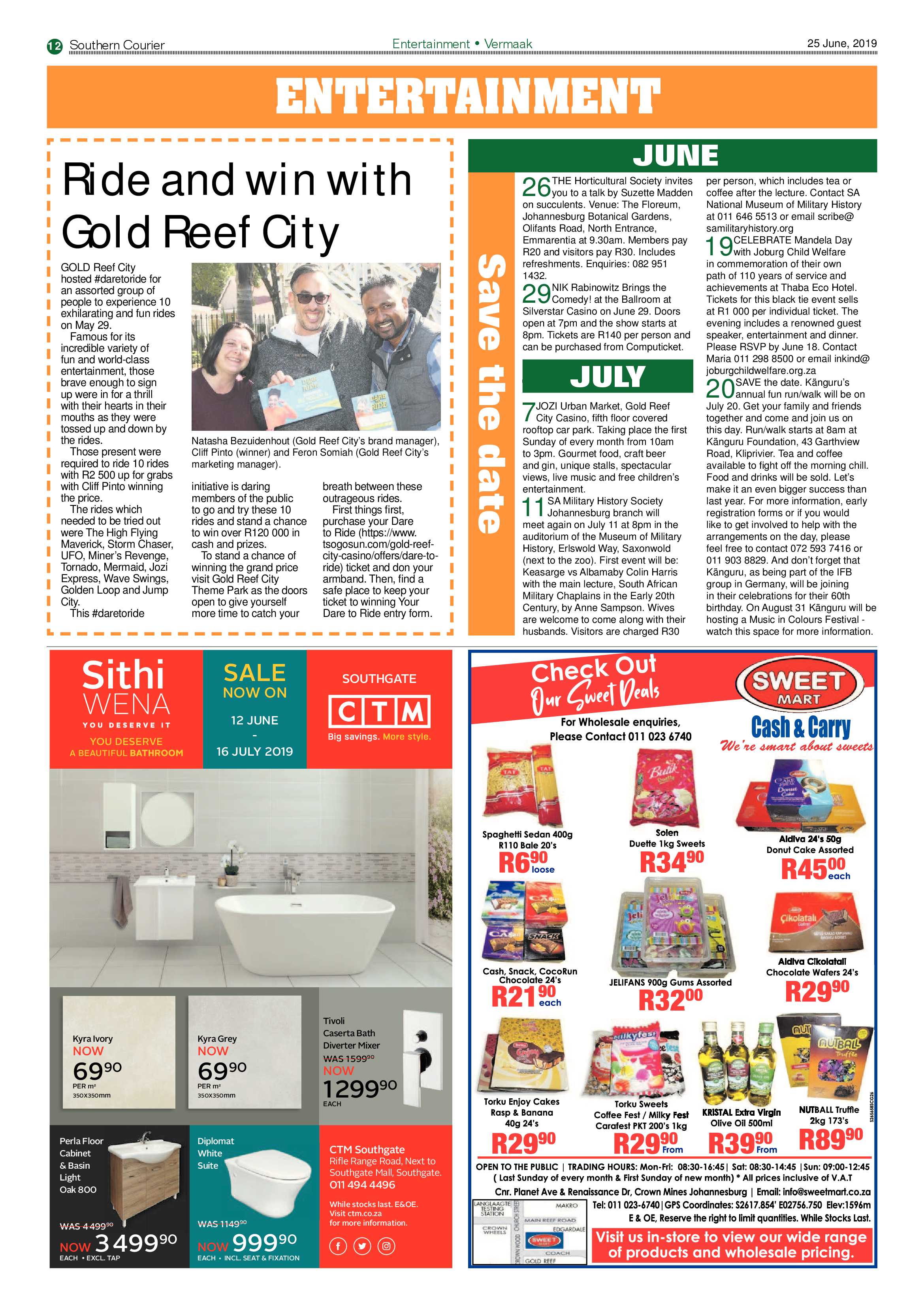 Southern Courier 25 June 2019 page 12
