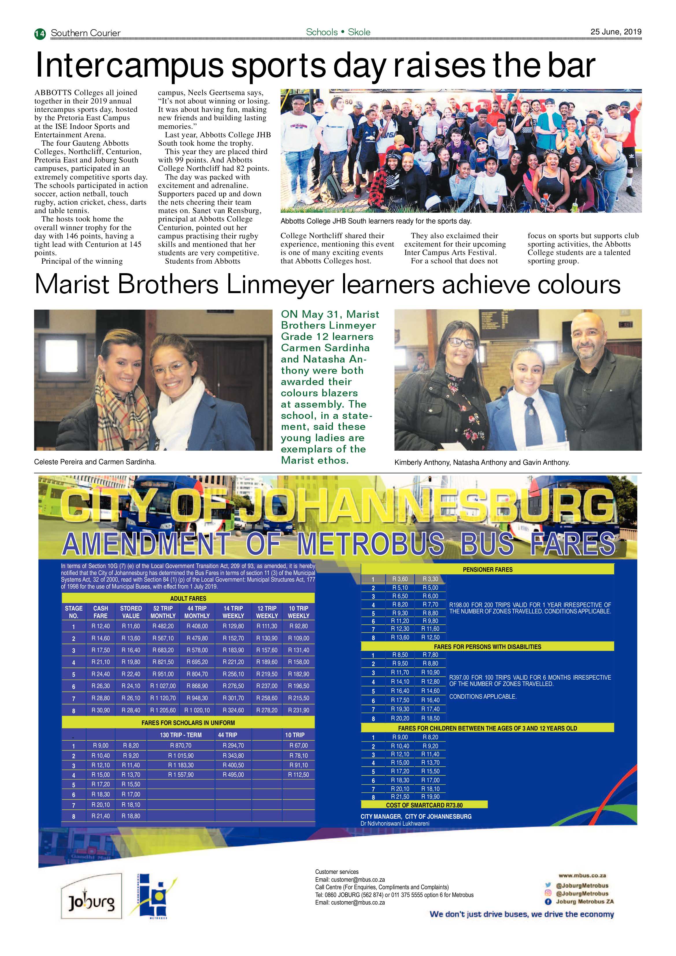 Southern Courier 25 June 2019 page 14