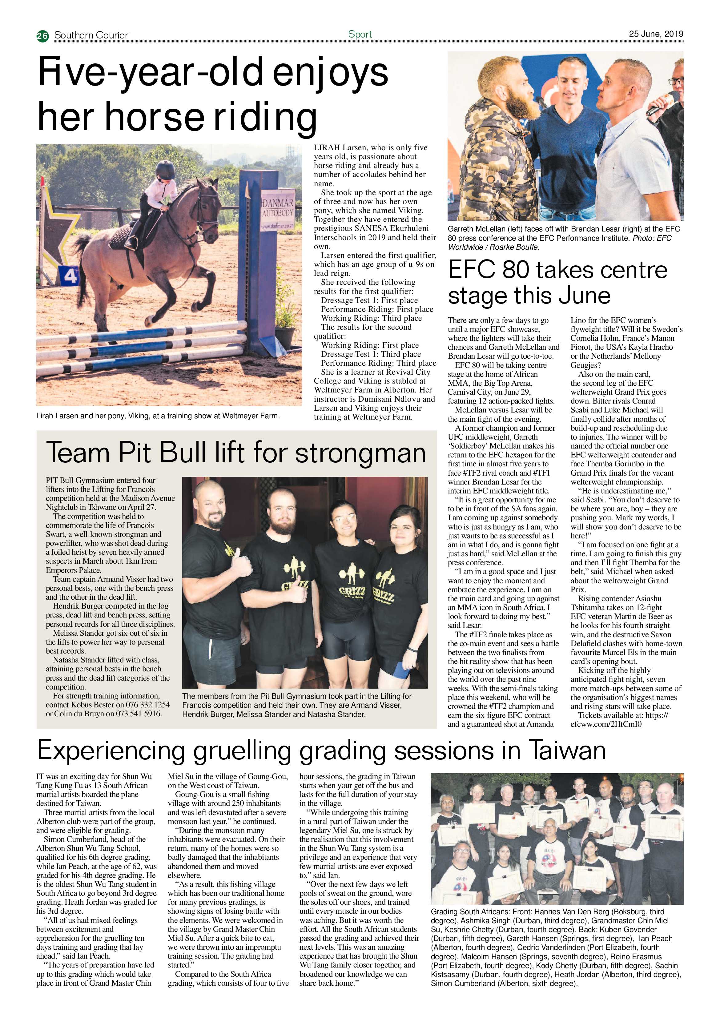 Southern Courier 25 June 2019 page 26