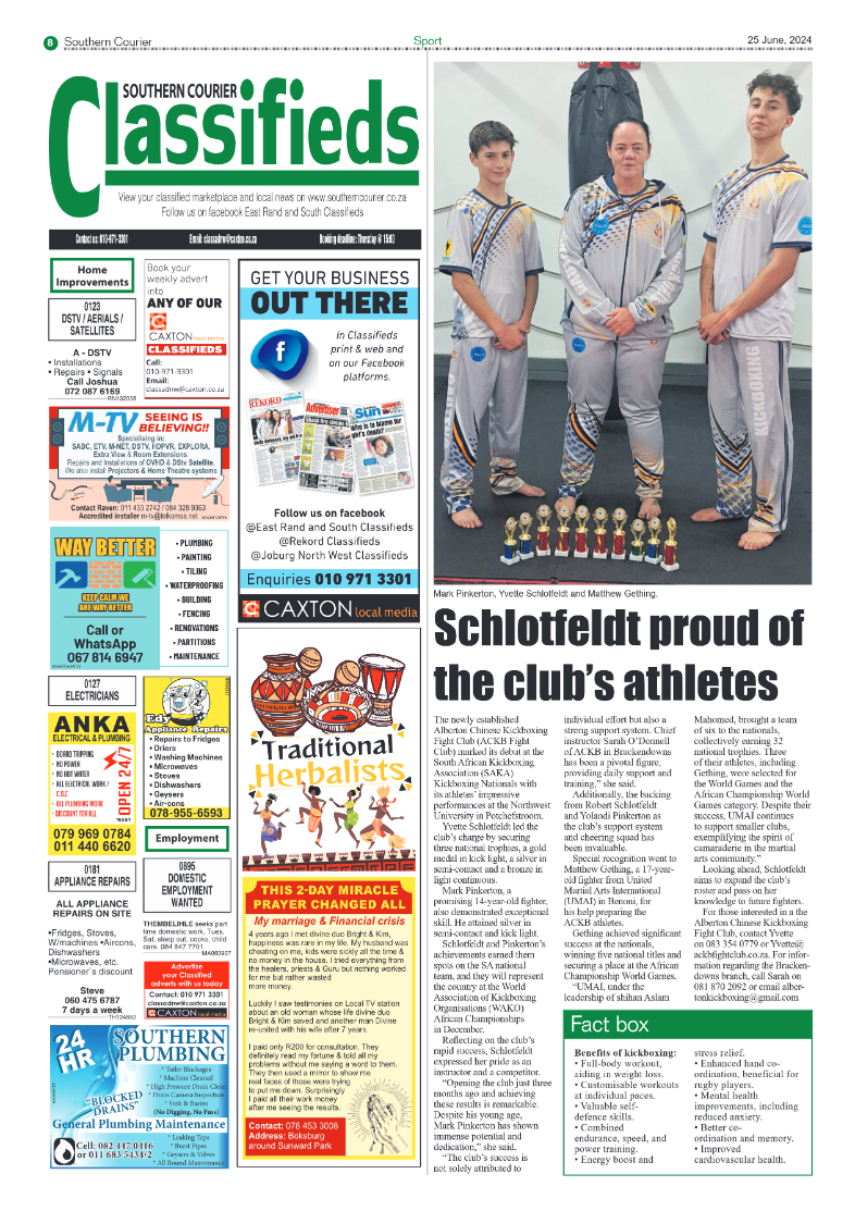 Southern Courier 25 June 2024 page 10