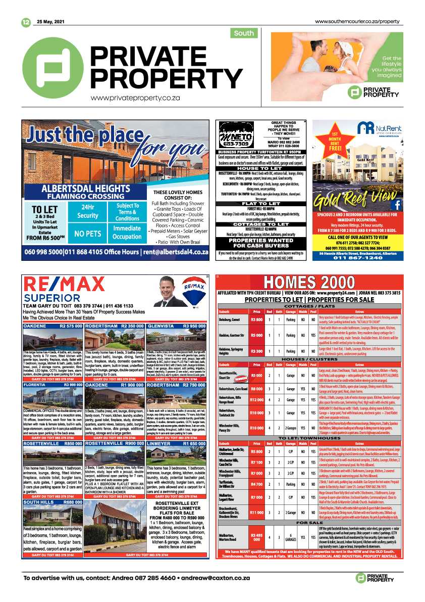 Southern Courier 25 May 2021 page 12