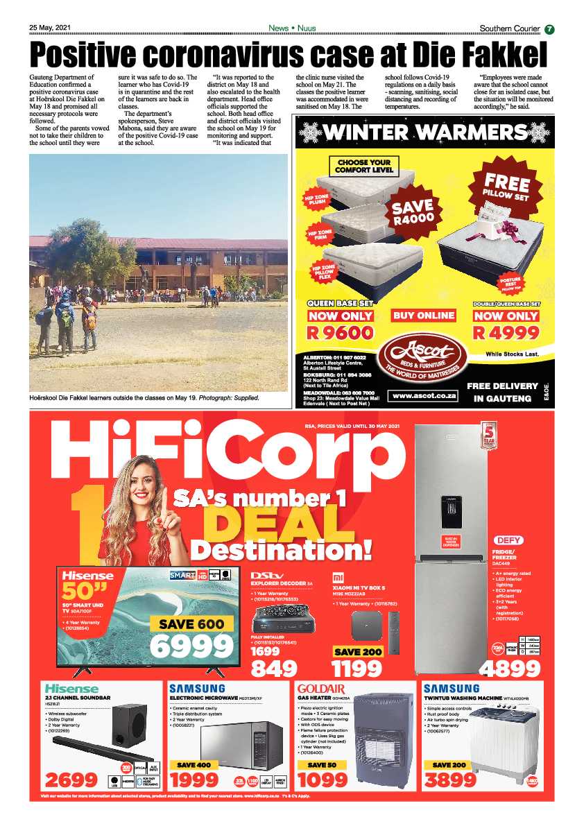 Southern Courier 25 May 2021 page 7