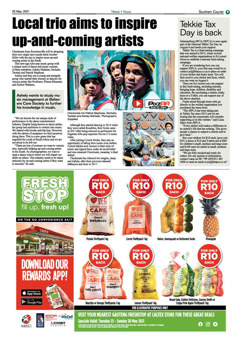 Southern Courier 25 May 2021 page 9