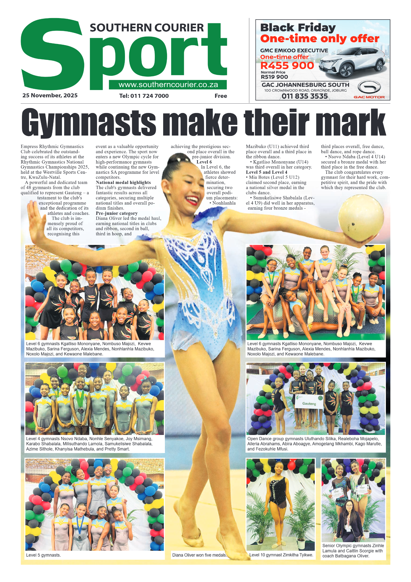 Southern Courier 25 November 2025 page 12