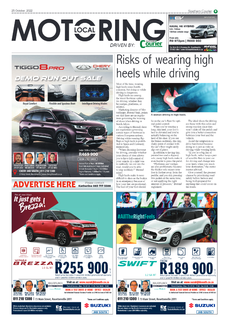 Southern Courier 25 October 2022 page 10