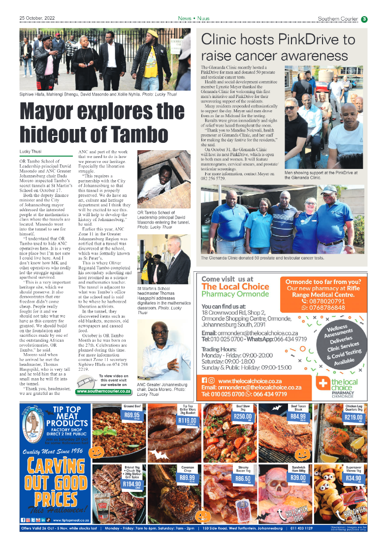 Southern Courier 25 October 2022 page 5