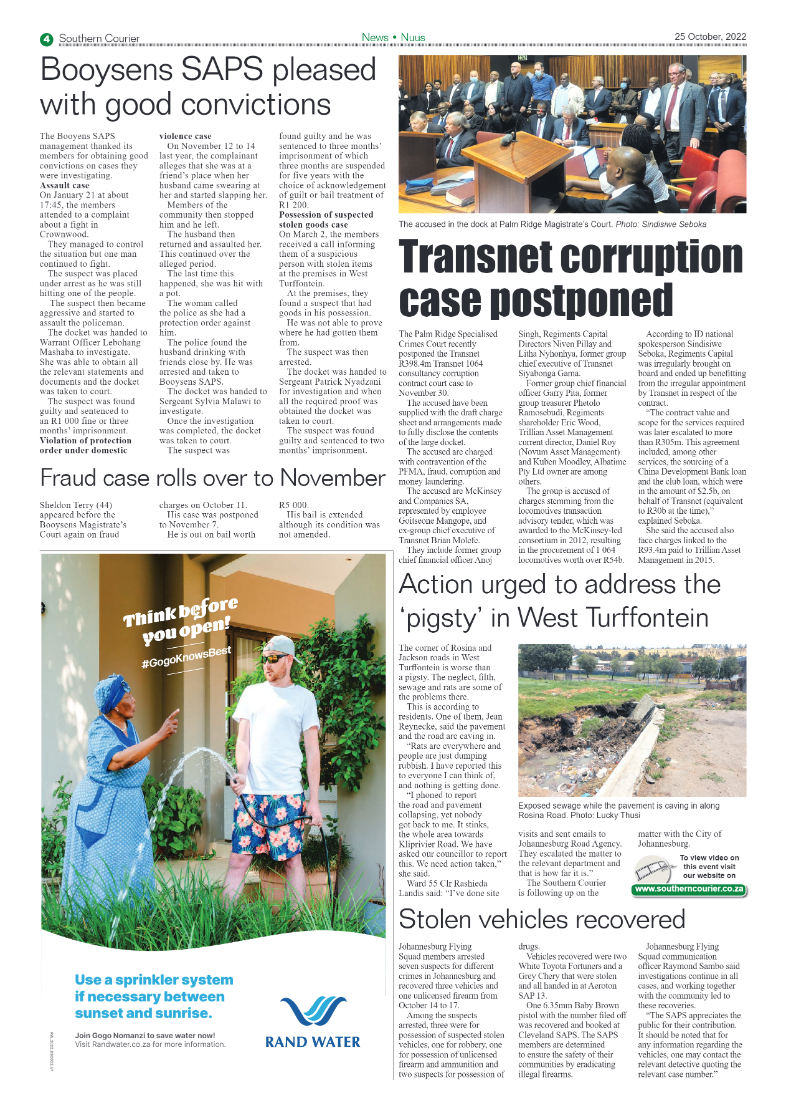 Southern Courier 25 October 2022 page 6