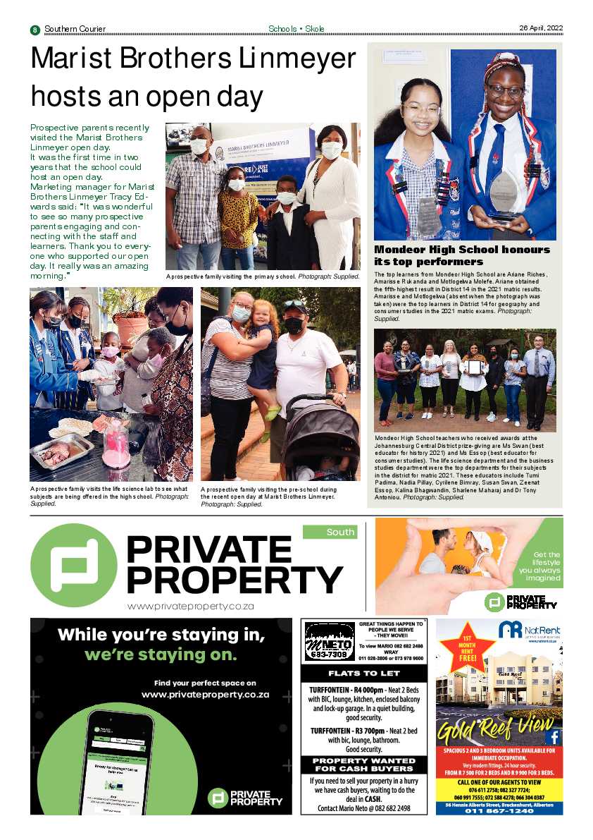 Southern Courier 26 April 2022 page 10
