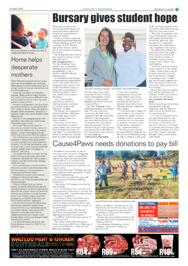 Southern Courier 26 April 2024 page 5