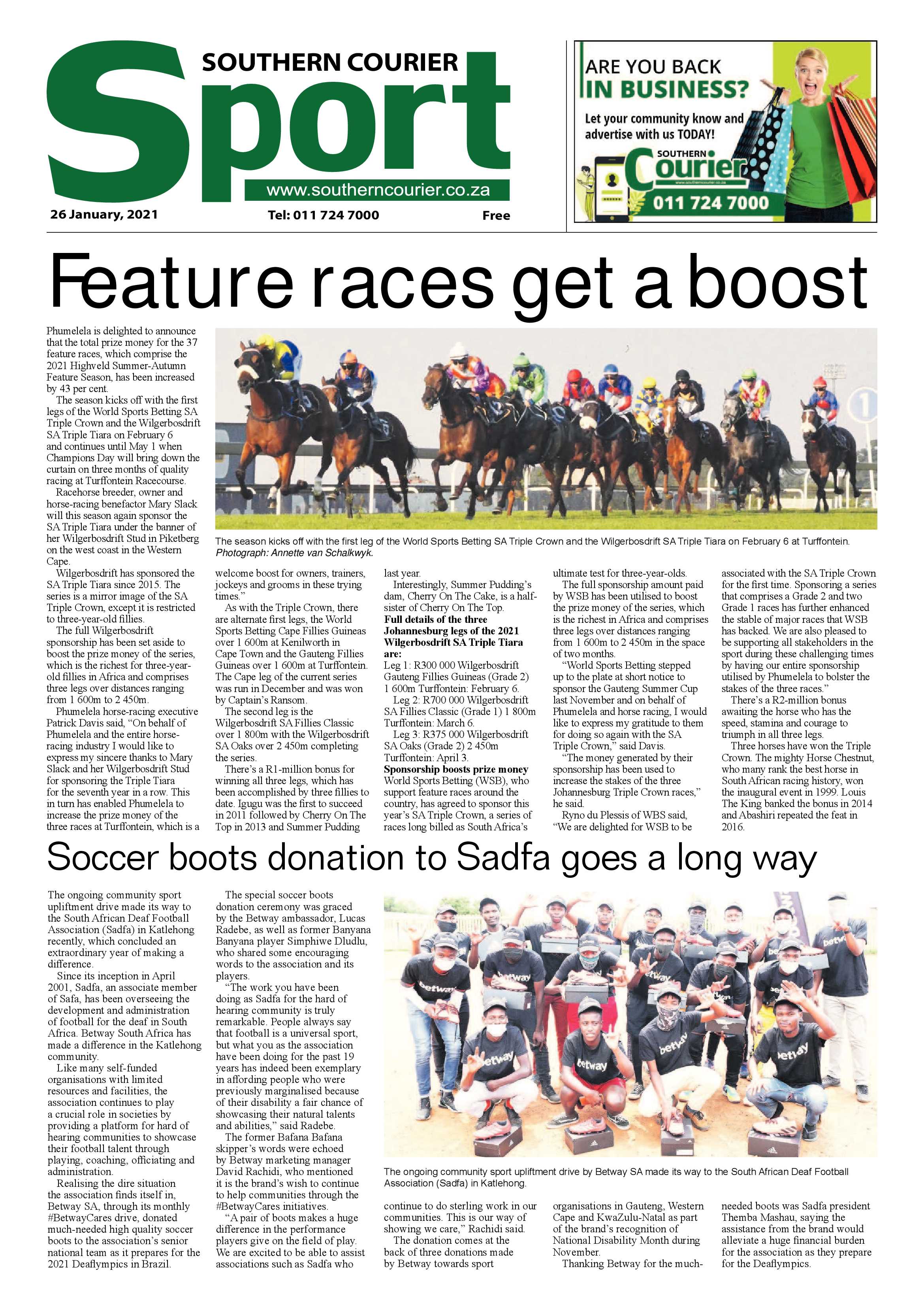 Southern Courier 26 January 2021 page 16